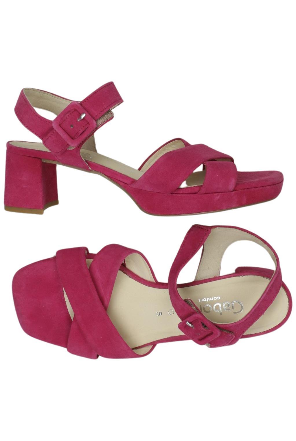 

Gabor Damen Sandale, pink, Gr. 5