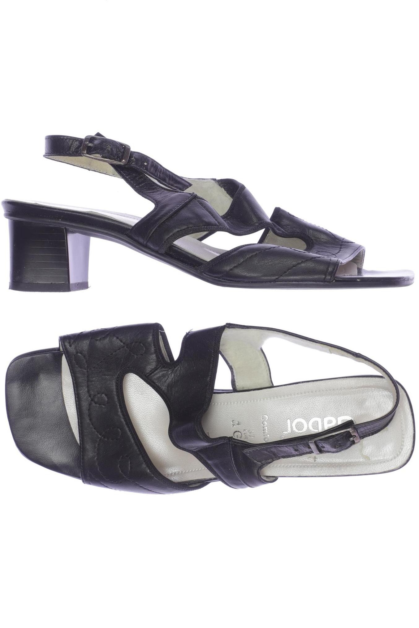 

Gabor Damen Sandale, schwarz, Gr. 37