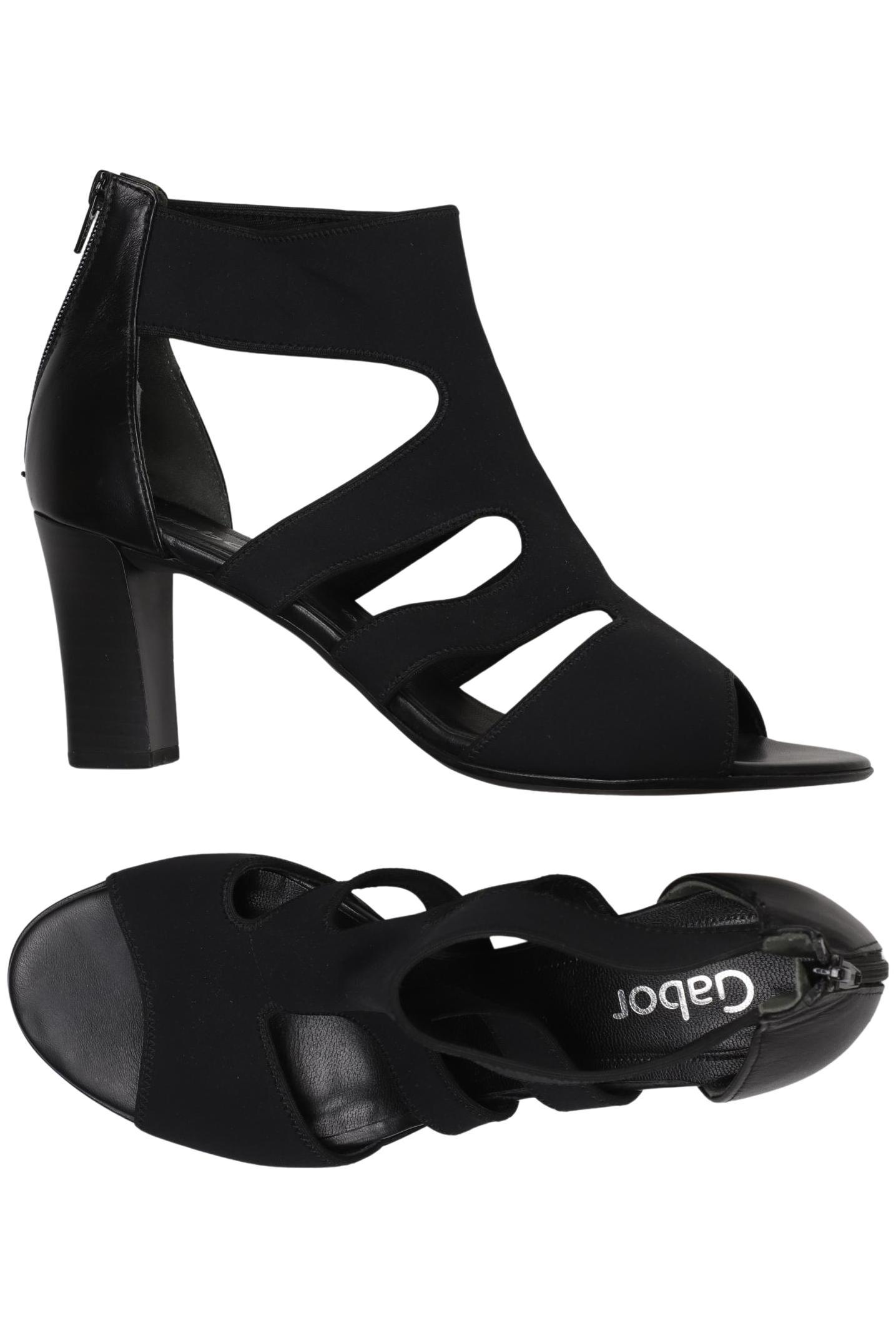 

Gabor Damen Sandale, schwarz, Gr. 6