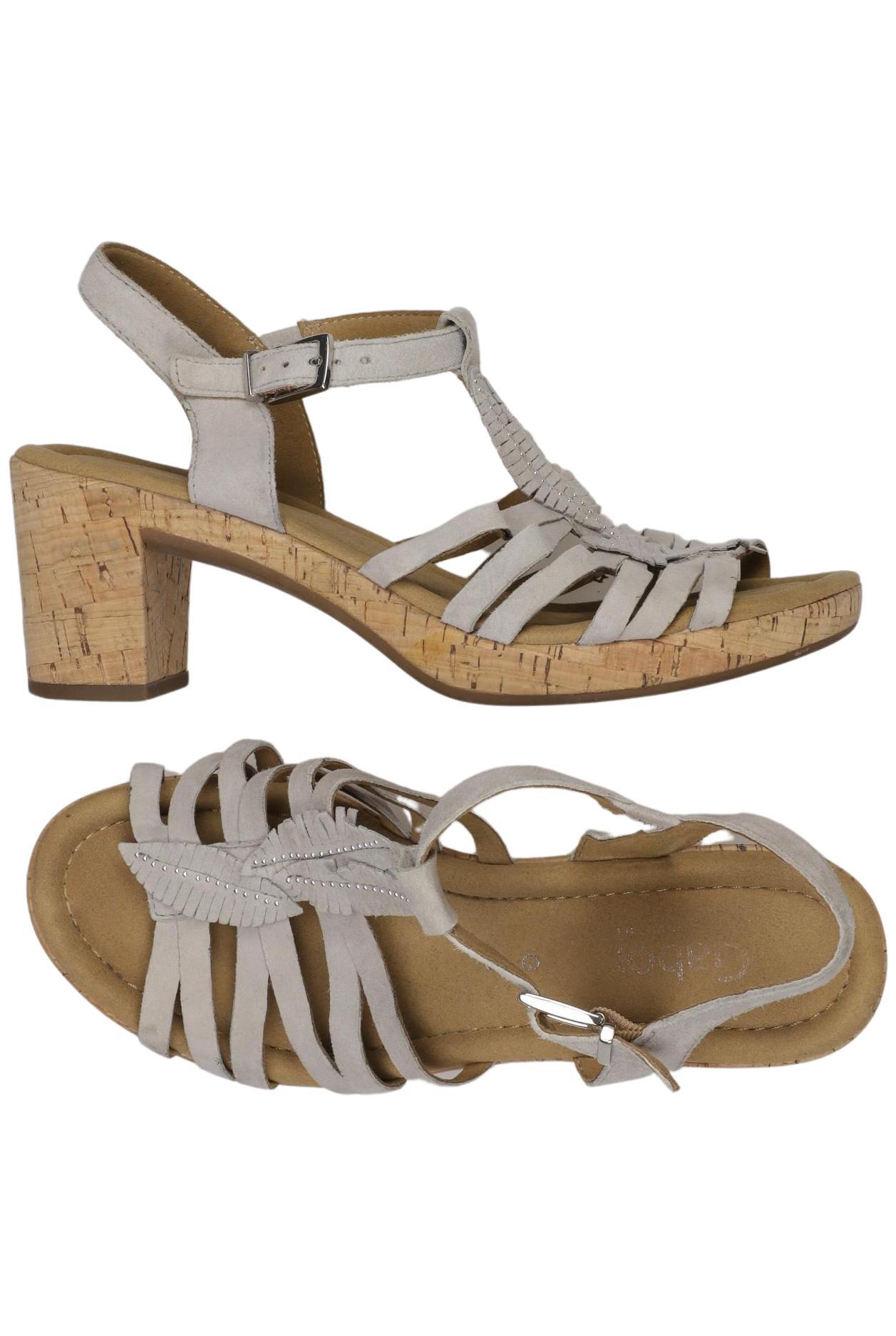 

Gabor Damen Sandale, grau, Gr. 6