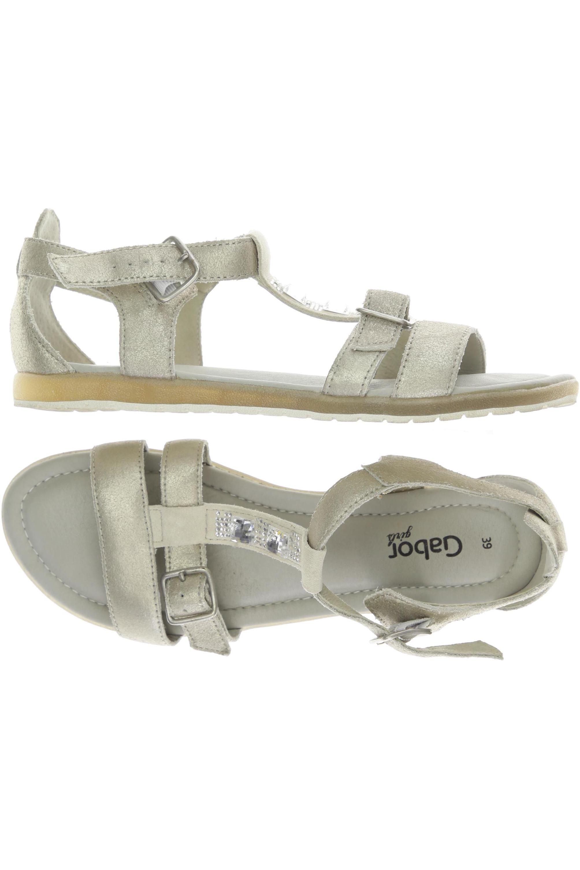 

Gabor Damen Sandale, beige, Gr. 39