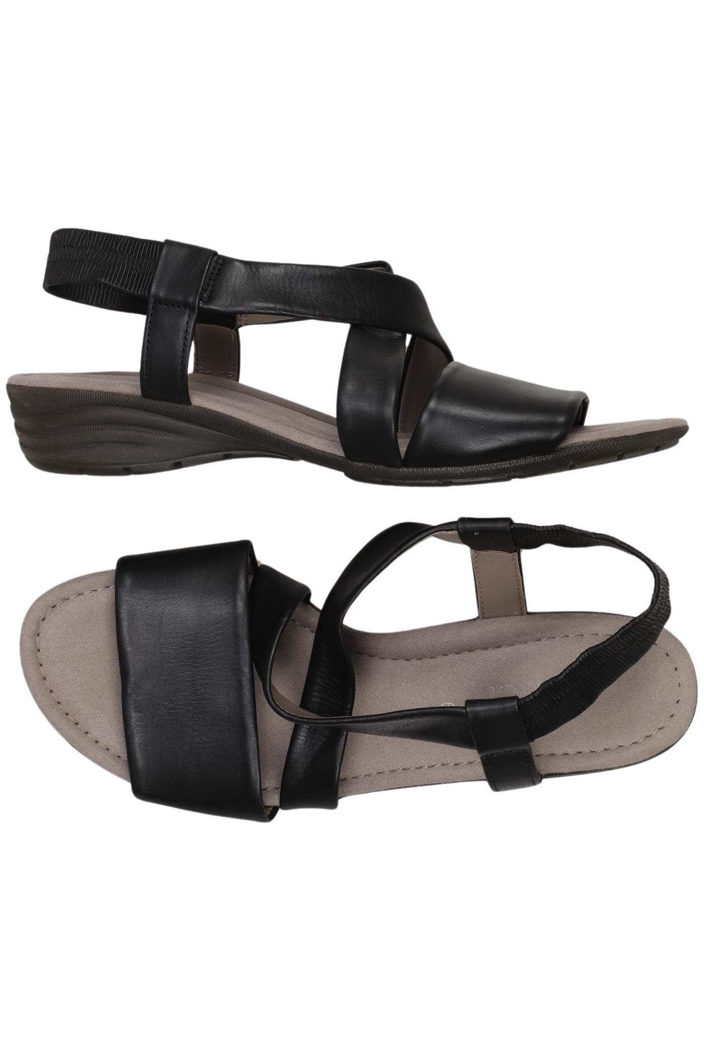 

Gabor Damen Sandale, schwarz, Gr. 6