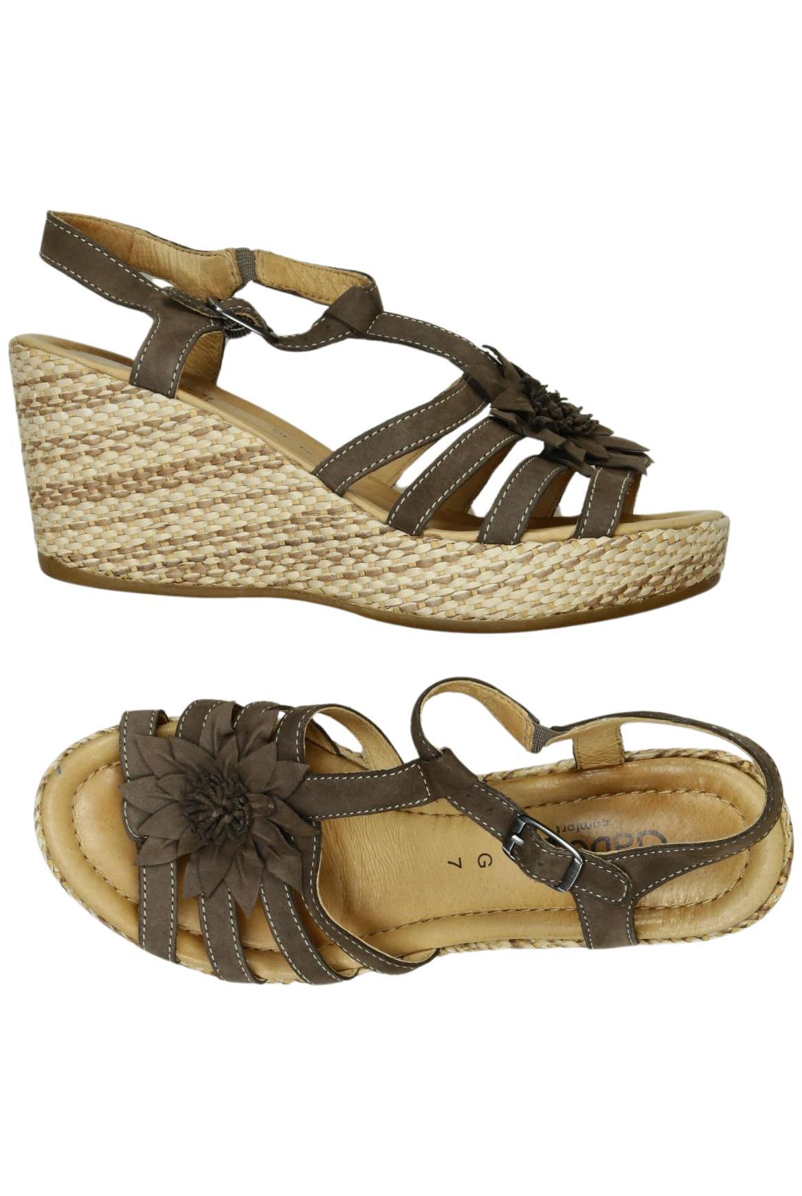 

Gabor Damen Sandale, braun, Gr. 7