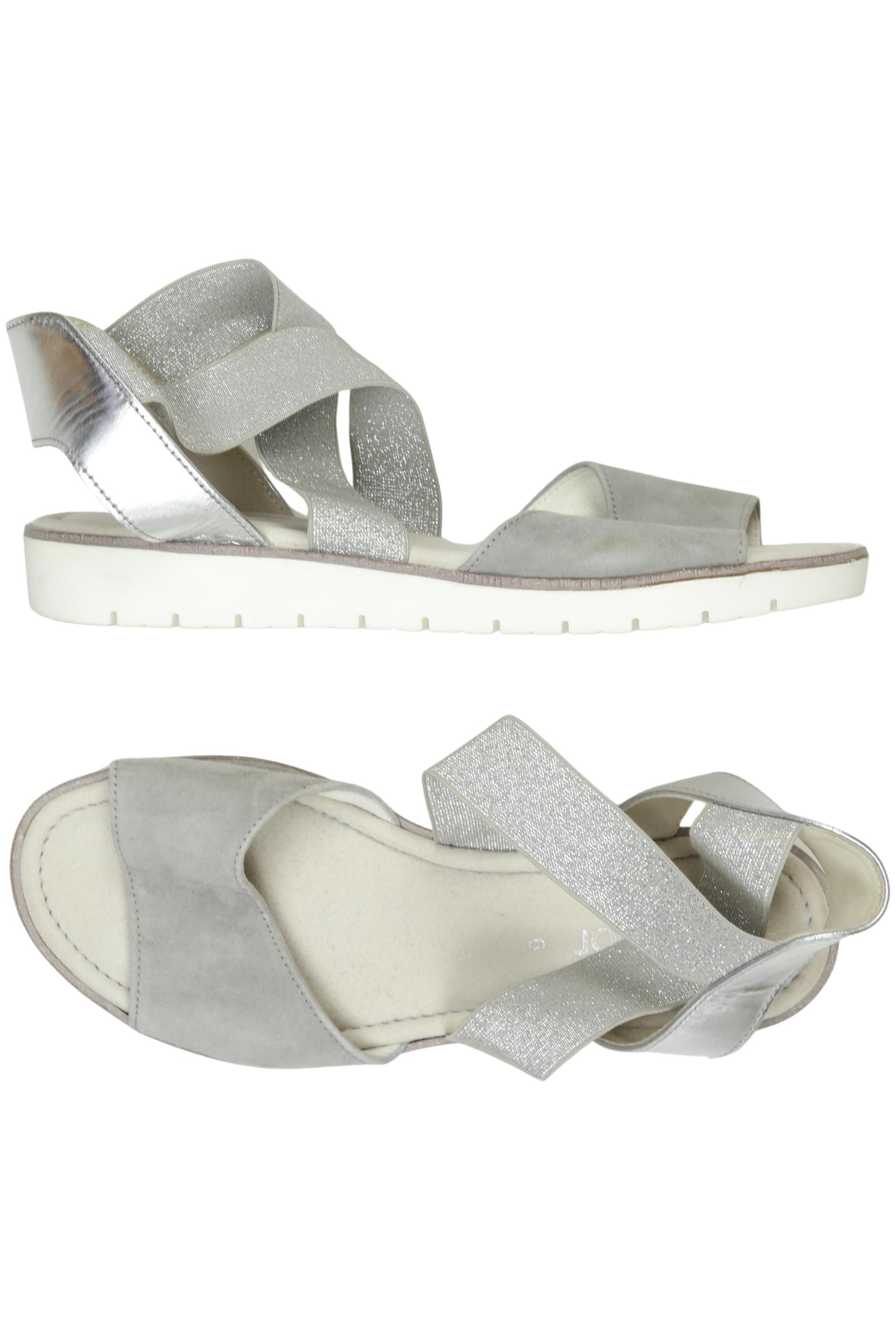 

Gabor Damen Sandale, silber, Gr. 6