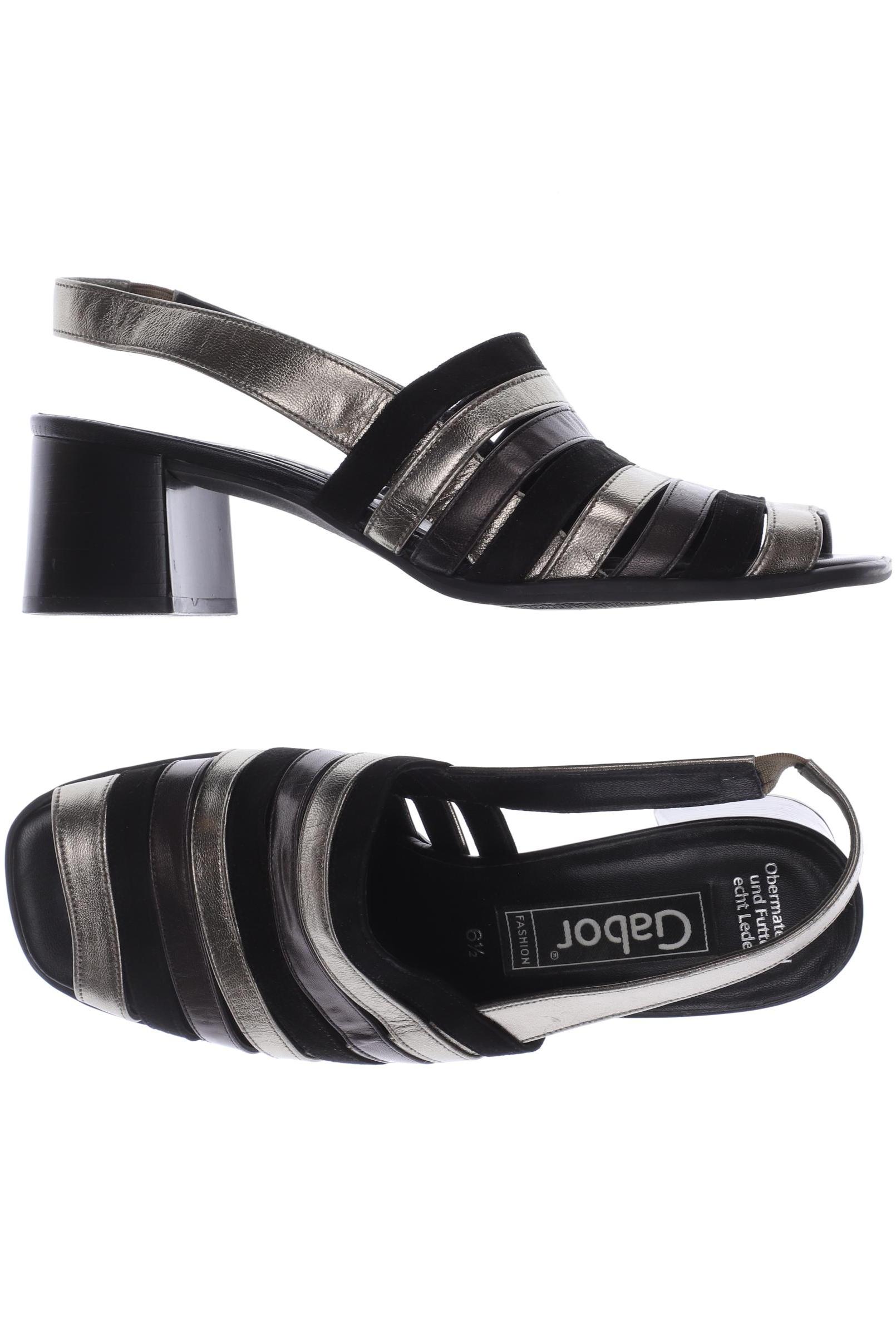 

Gabor Damen Sandale, schwarz, Gr. 6.5