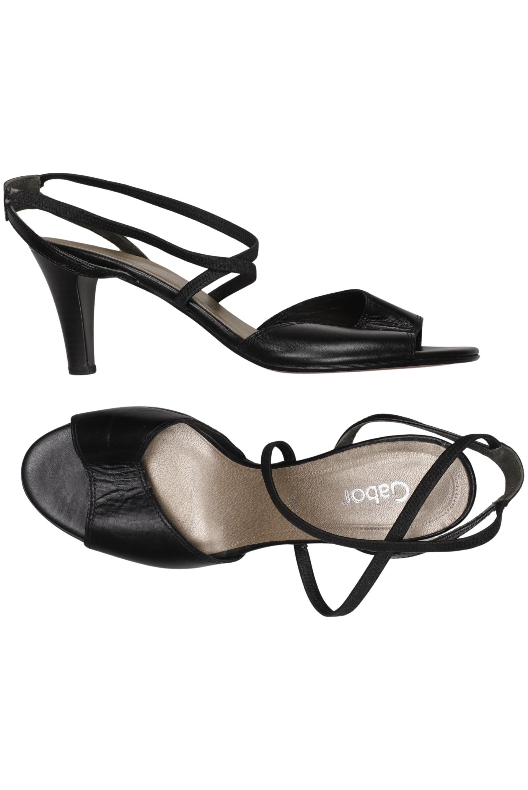 

Gabor Damen Sandale, schwarz, Gr. 7.5