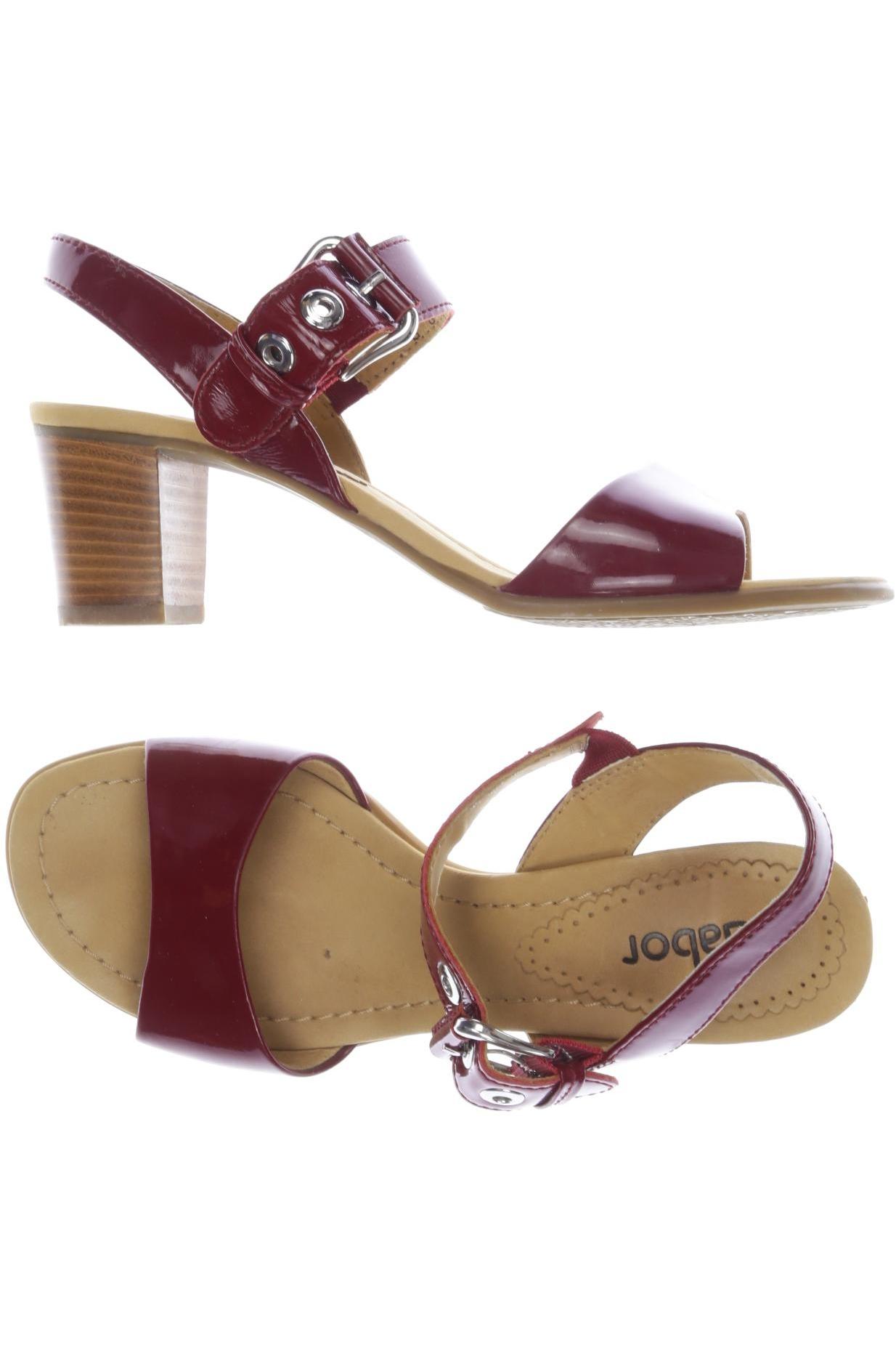 

Gabor Damen Sandale, rot, Gr. 5.5