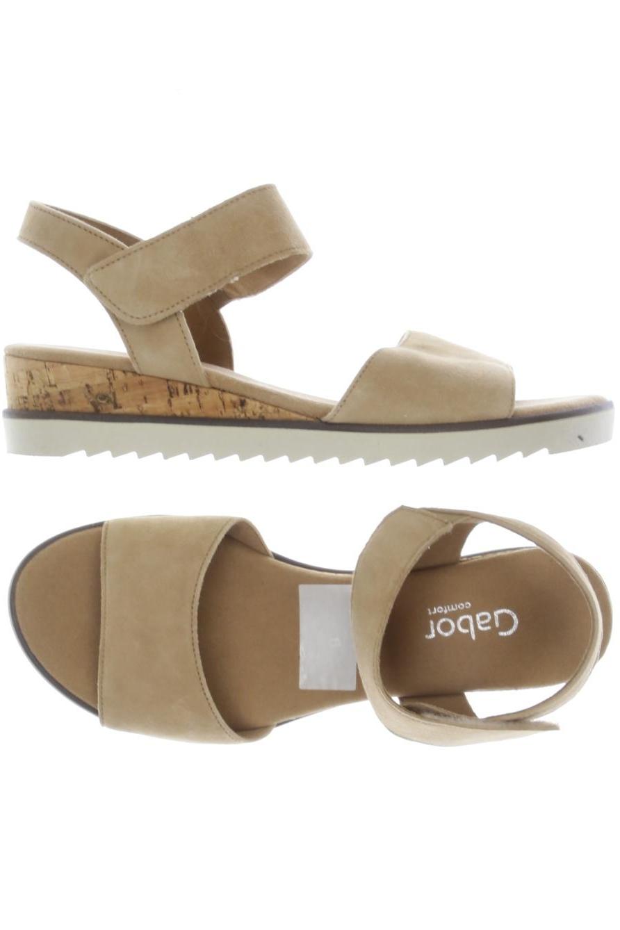 

Gabor Damen Sandale, beige, Gr. 6