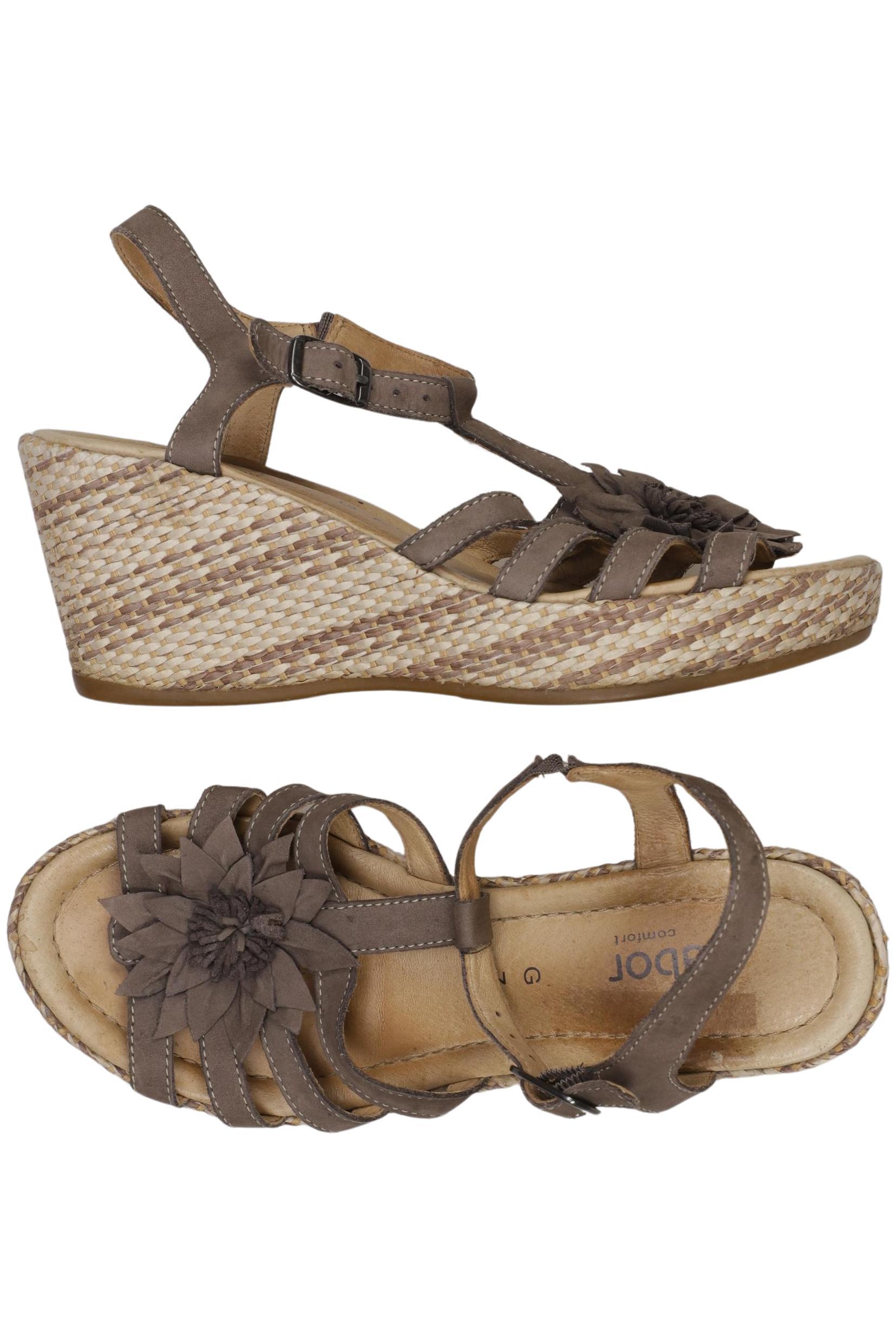 

Gabor Damen Sandale, braun, Gr. 7