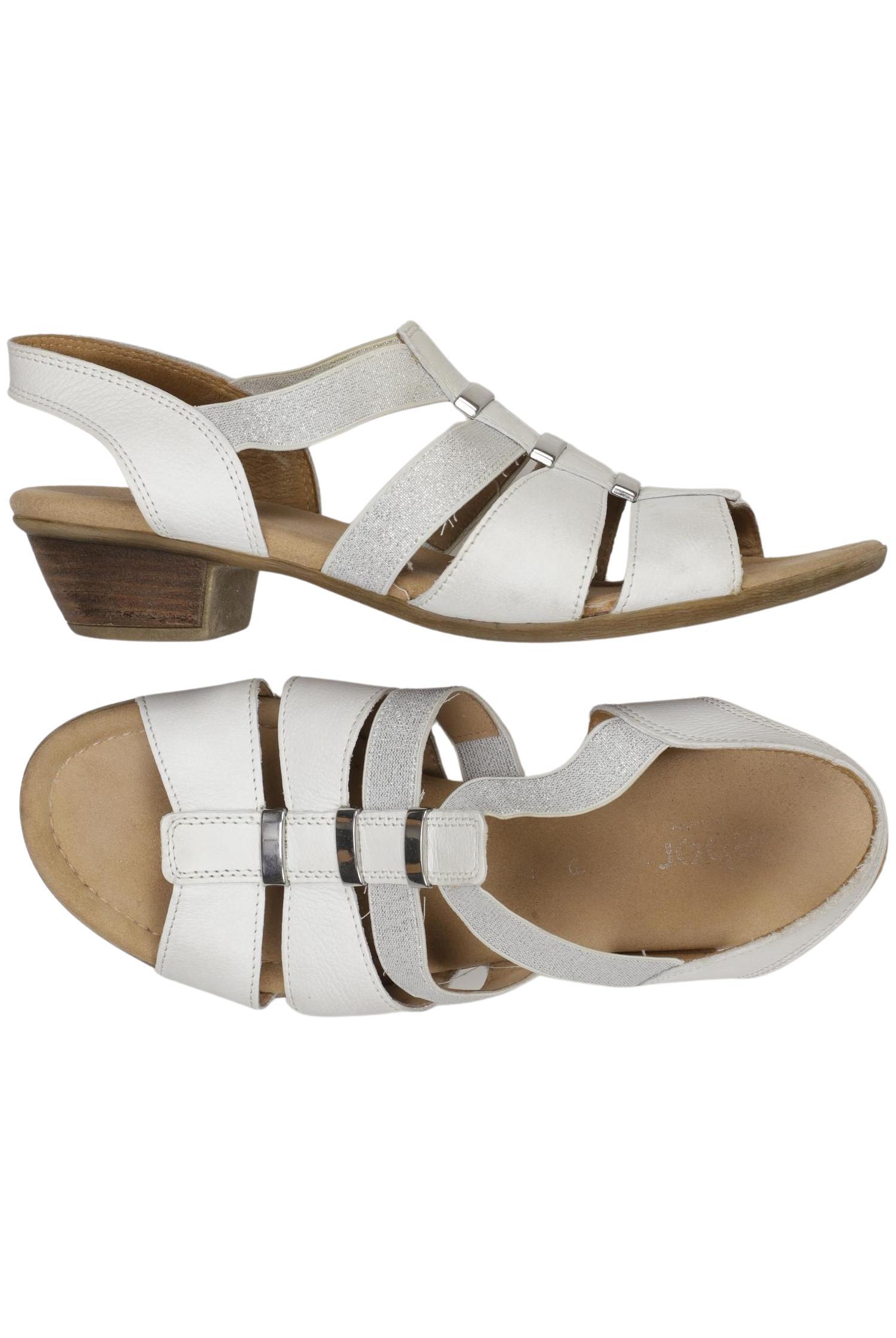 

Gabor Damen Sandale, weiß, Gr. 7