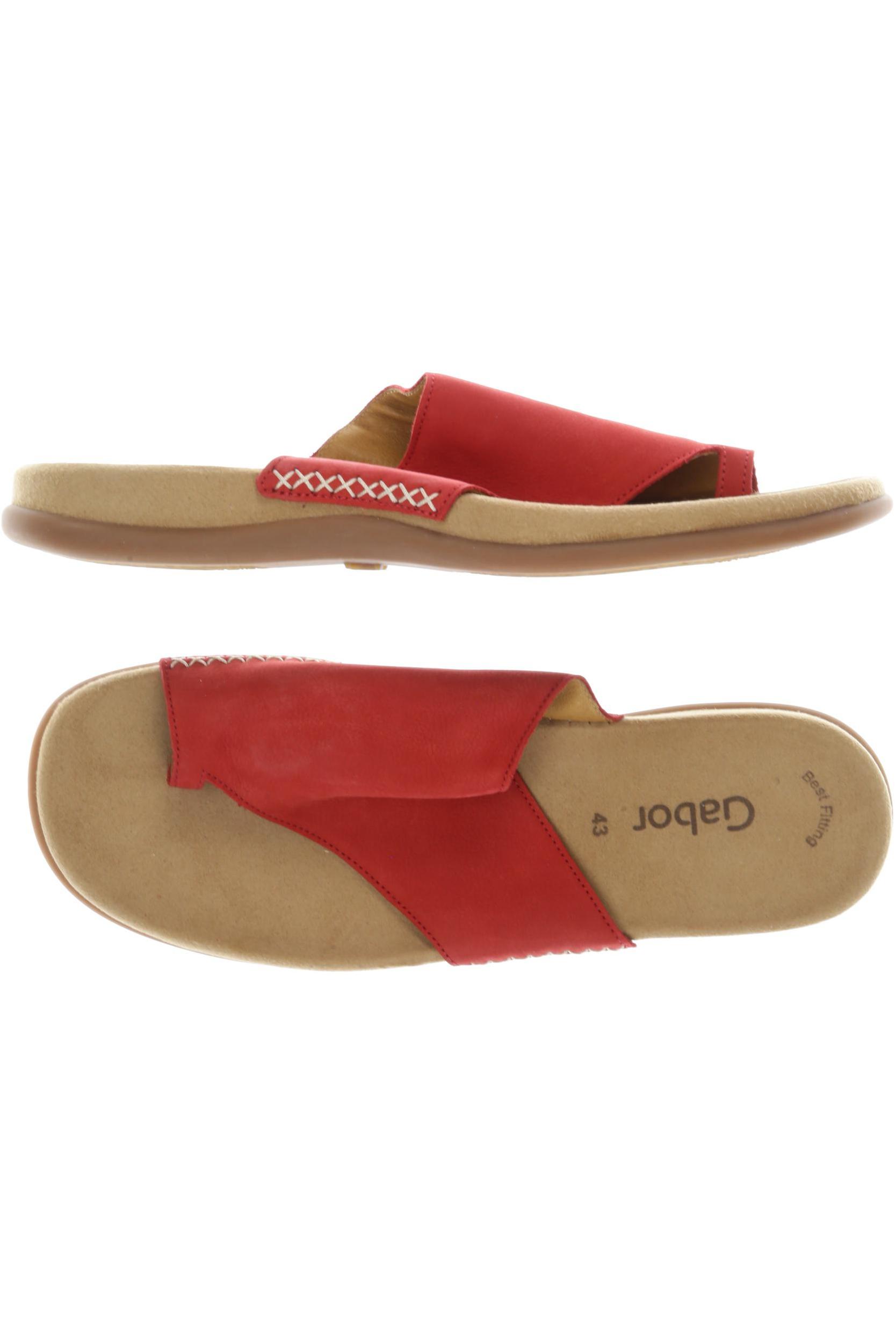 

Gabor Damen Sandale, rot, Gr. 43