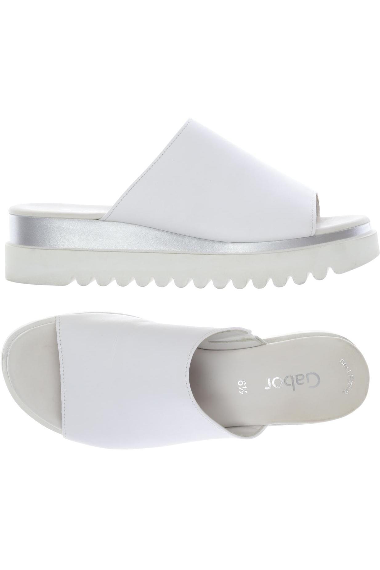 

Gabor Damen Sandale, weiß, Gr. 6.5