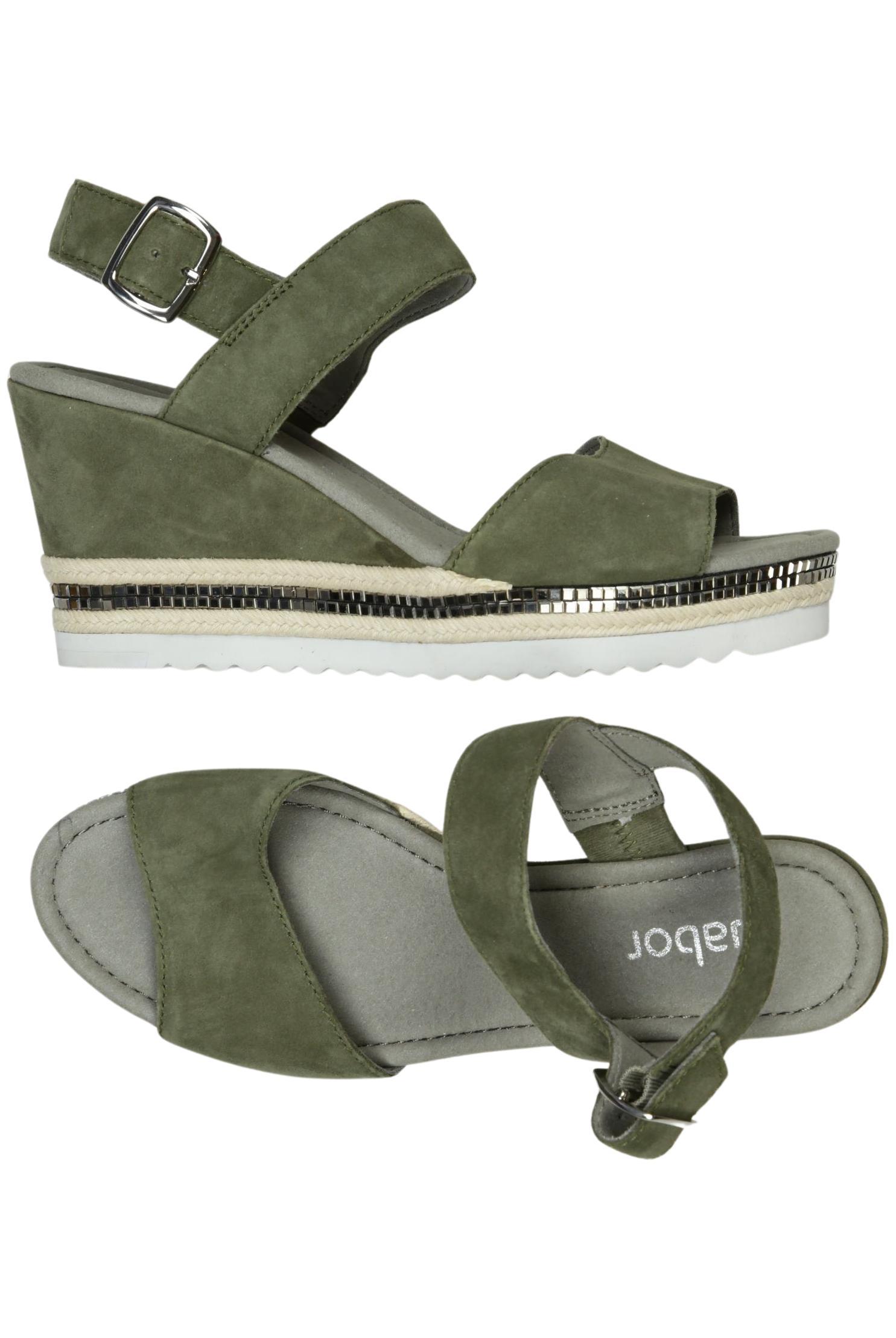 

Gabor Damen Sandale, grün, Gr. 6