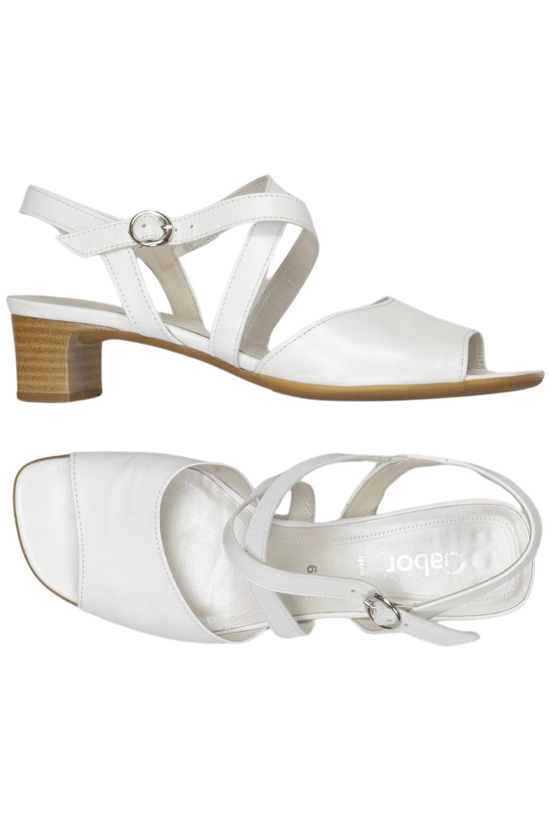 

Gabor Damen Sandale, weiß, Gr. 6