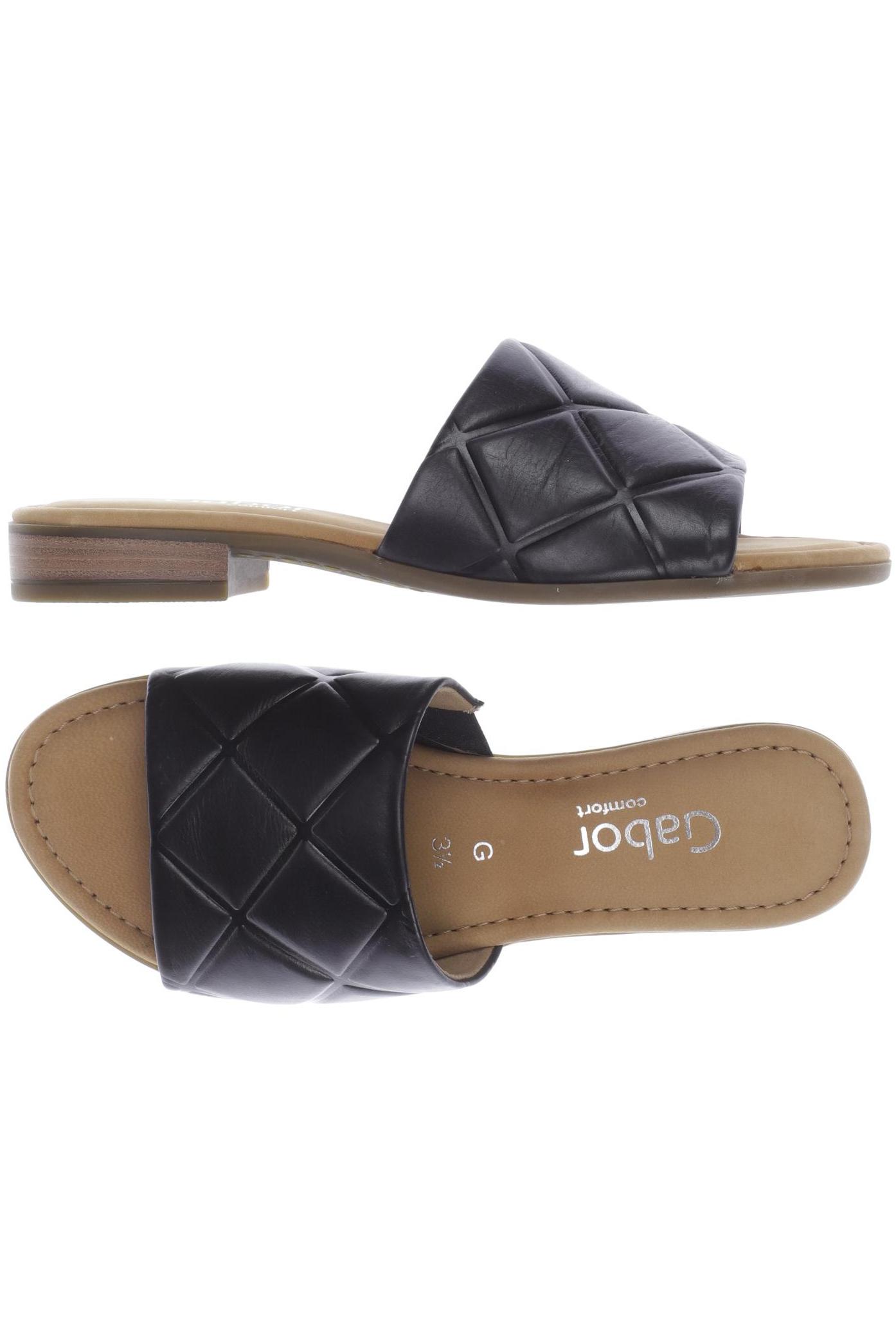 

Gabor Damen Sandale, schwarz, Gr. 3.5