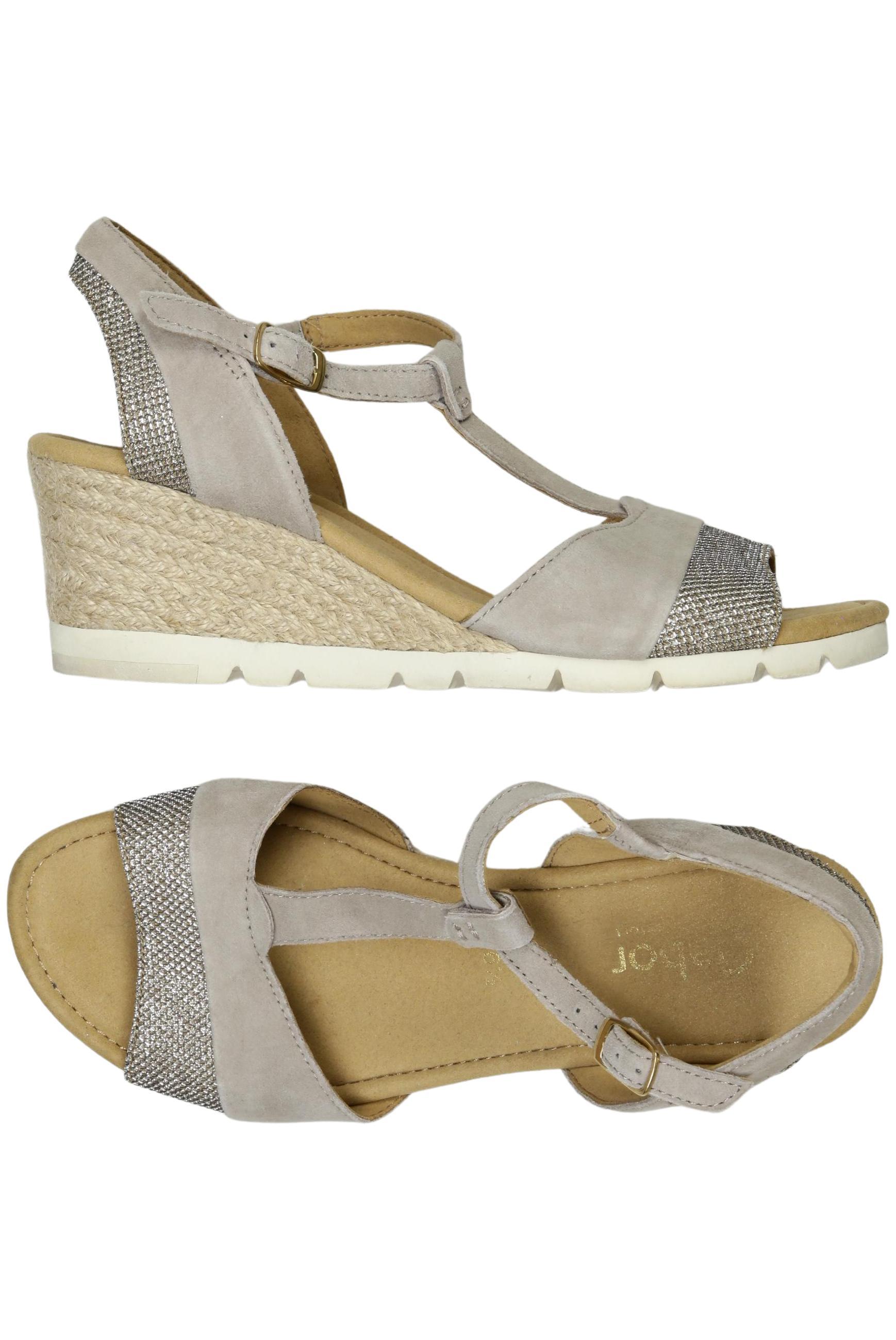 

Gabor Damen Sandale, grau, Gr. 6.5