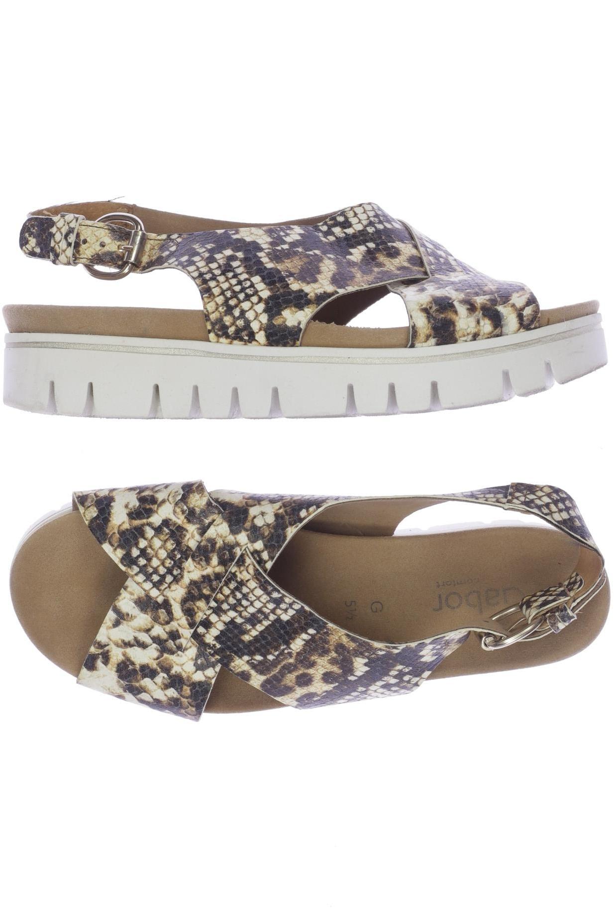 

Gabor Damen Sandale, beige, Gr. 5.5