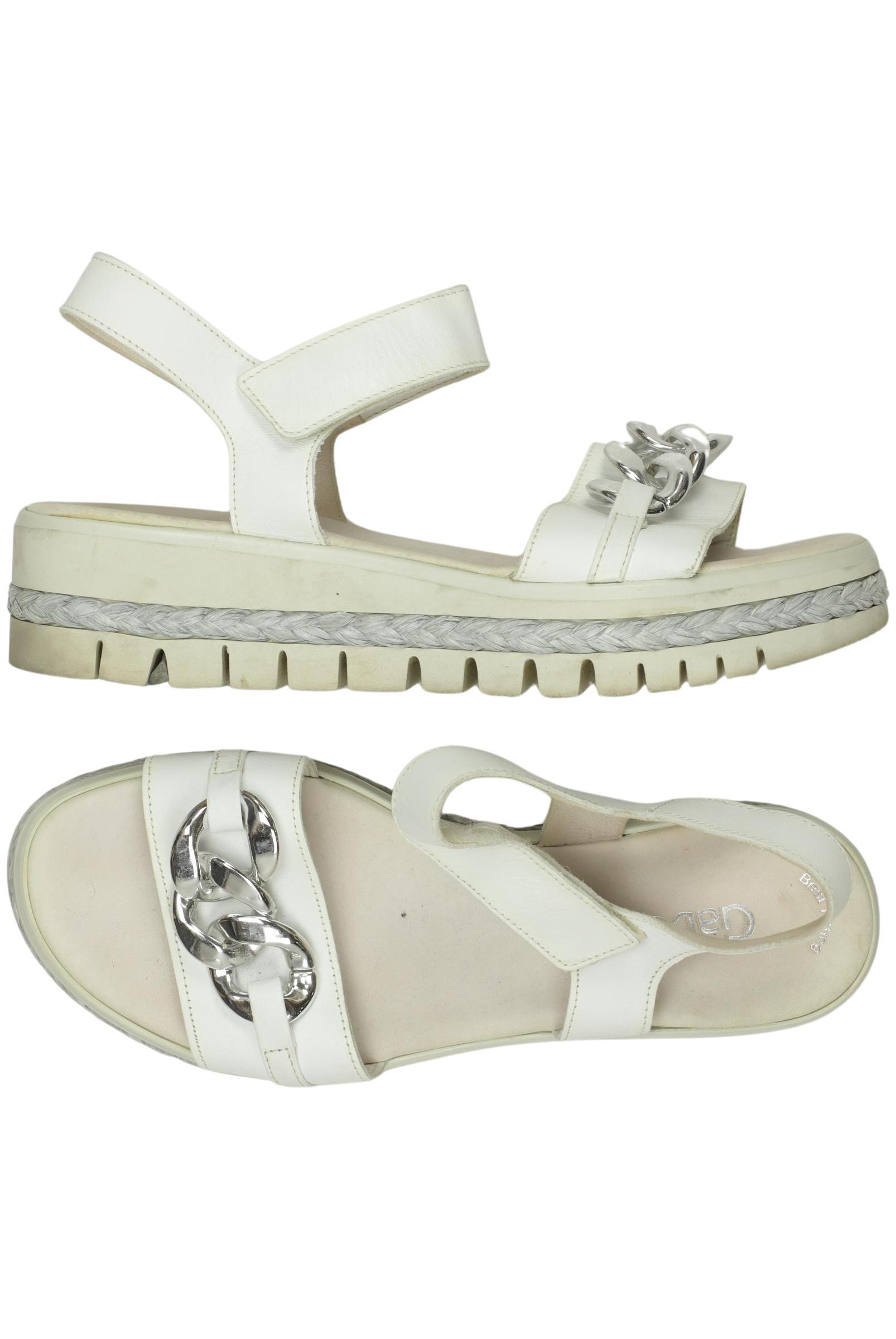 

Gabor Damen Sandale, weiß, Gr. 6.5