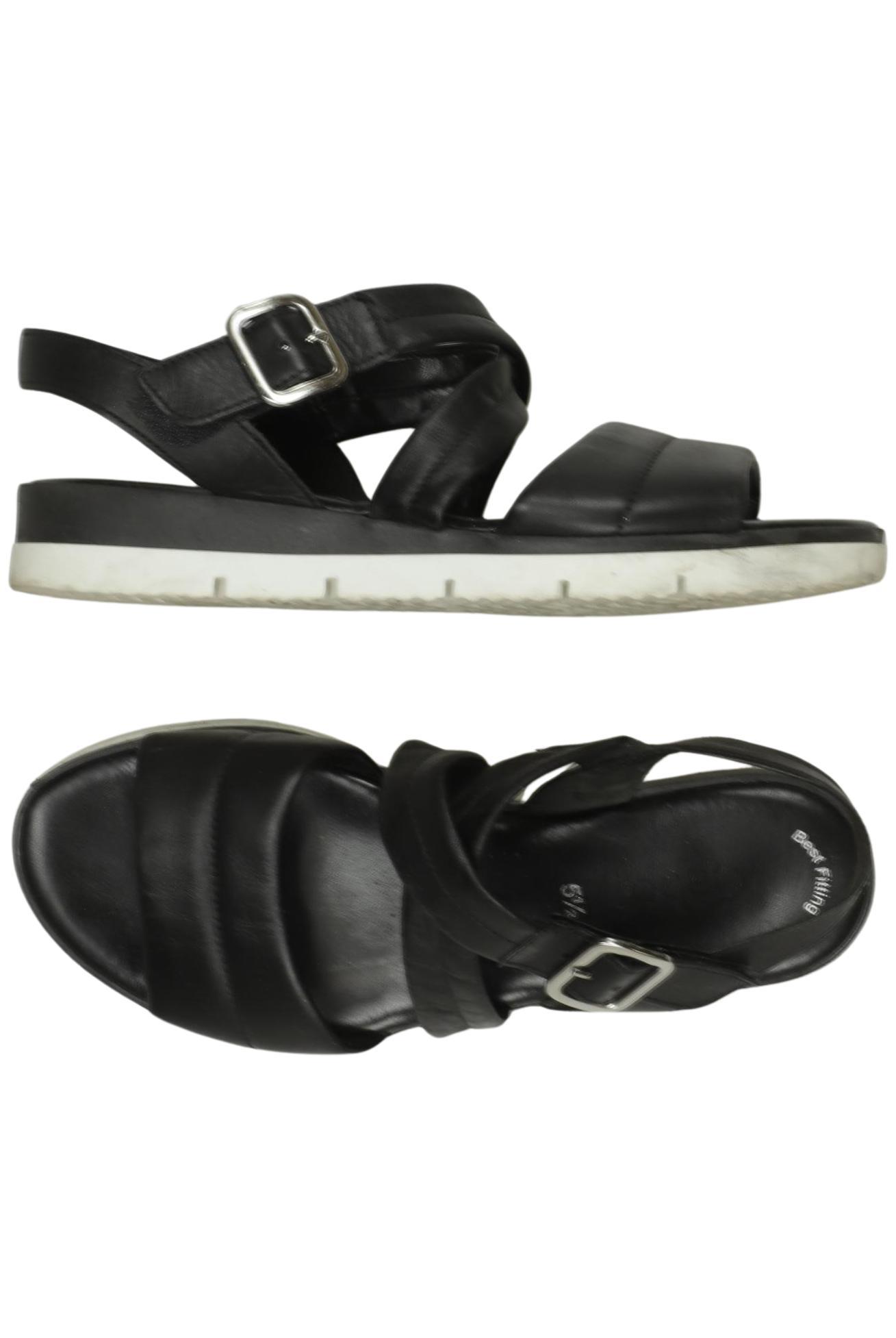 

Gabor Damen Sandale, schwarz, Gr. 5.5