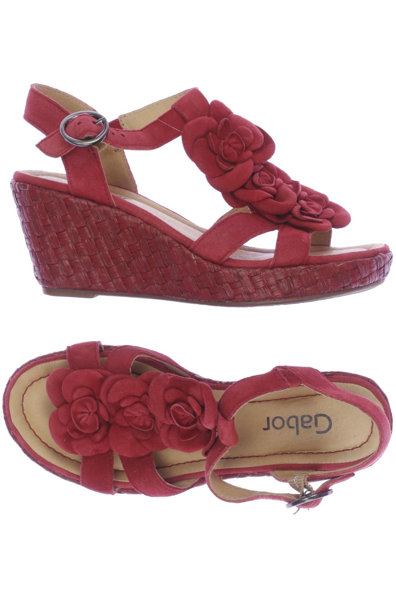 

Gabor Damen Sandale, rot, Gr. 3
