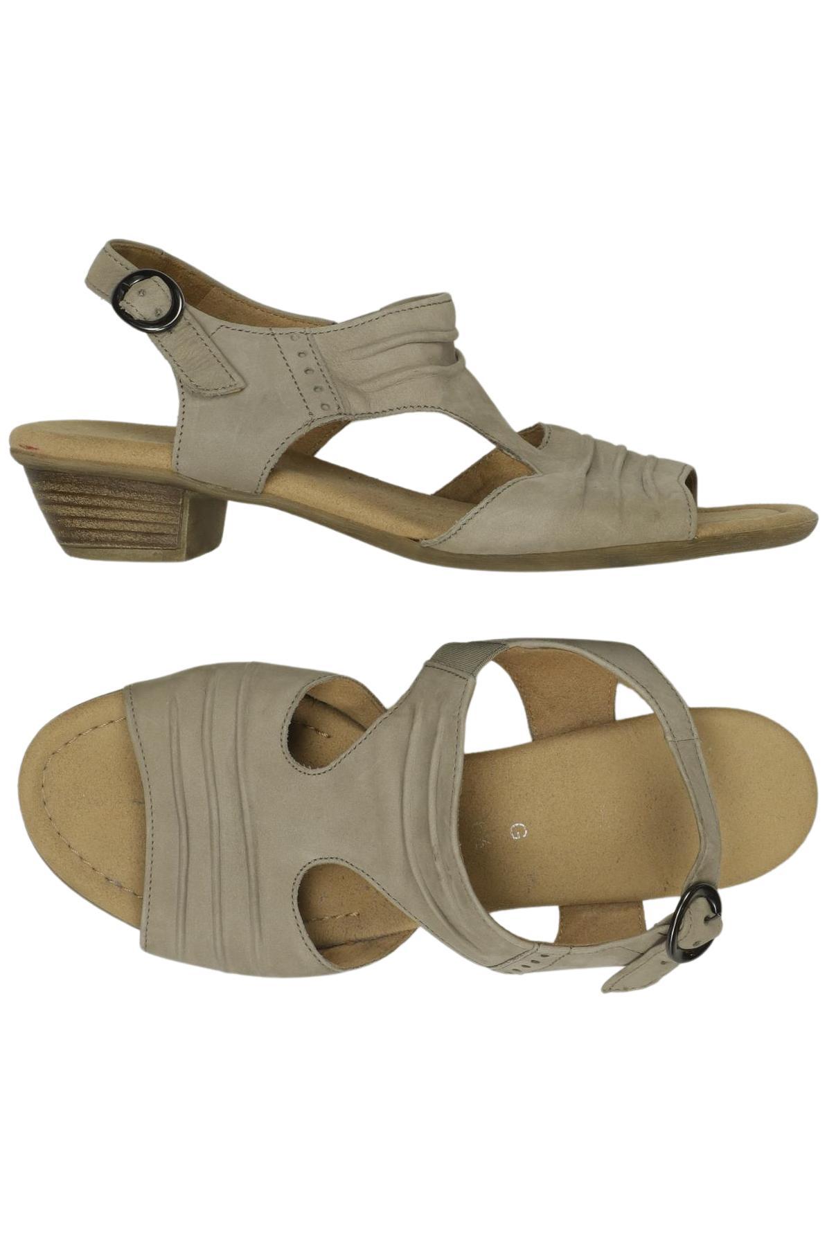 

Gabor Damen Sandale, beige, Gr. 6.5