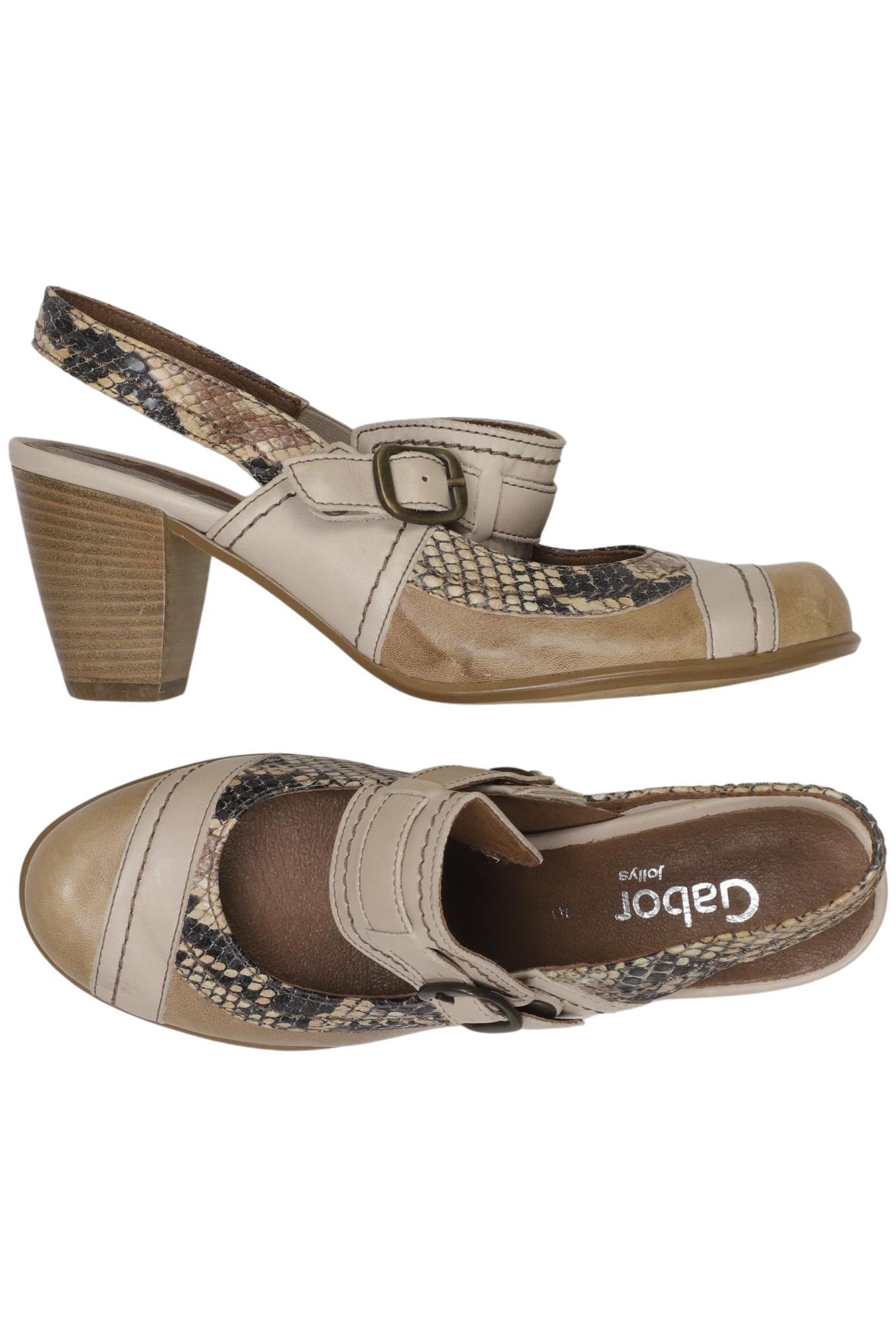 

Gabor Damen Sandale, beige, Gr. 5