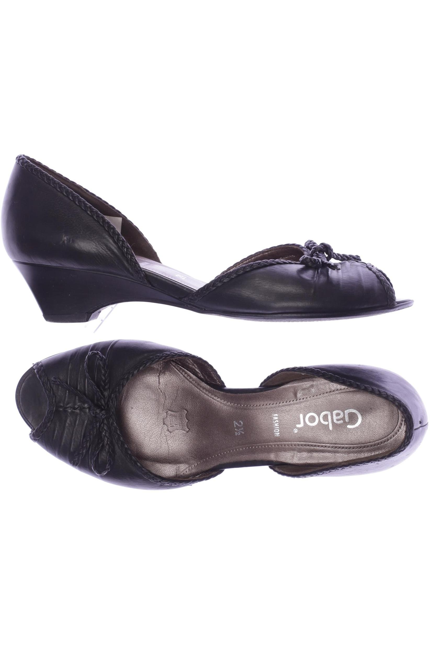 

Gabor Damen Sandale, schwarz, Gr. 2.5