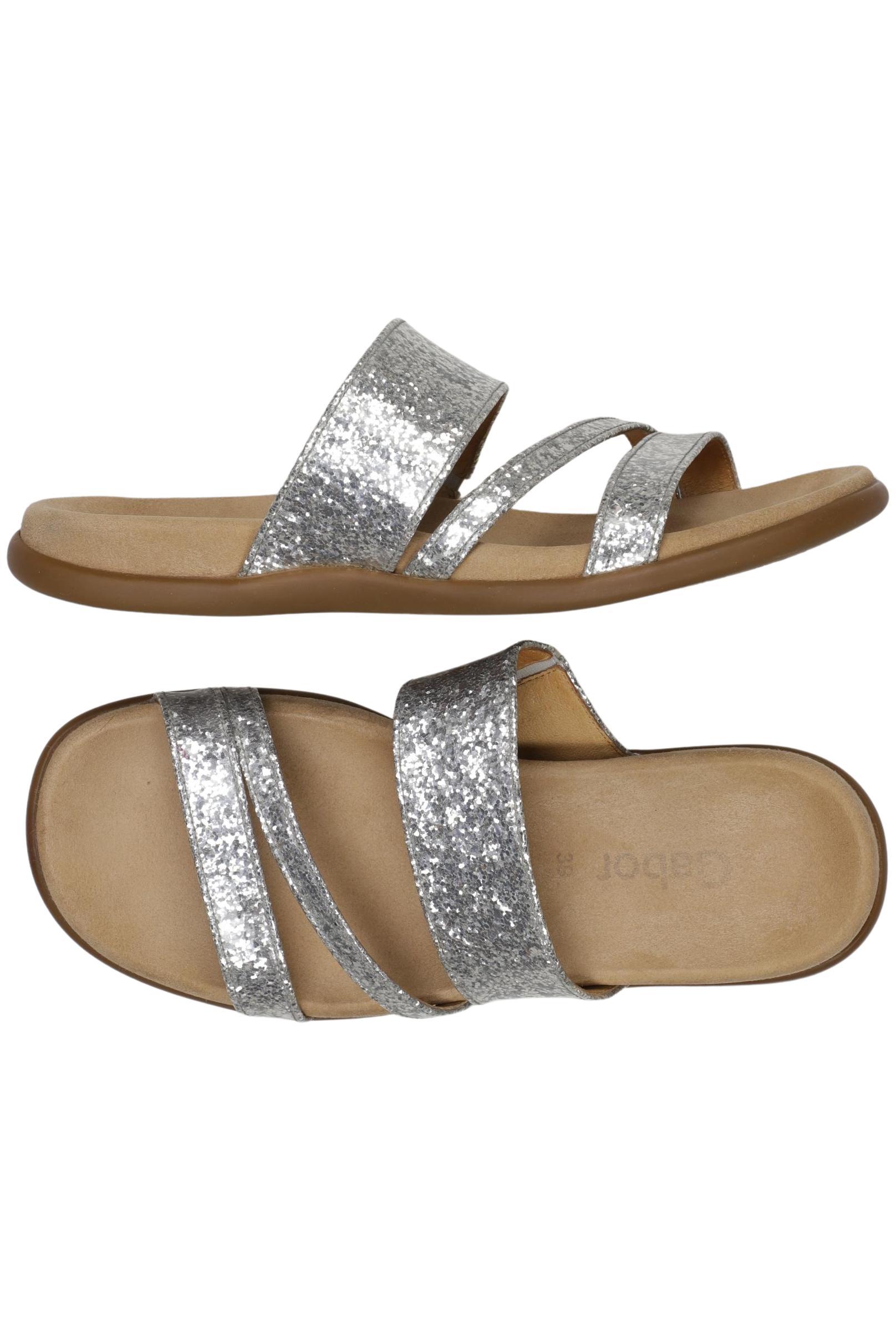 

Gabor Damen Sandale, silber, Gr. 39