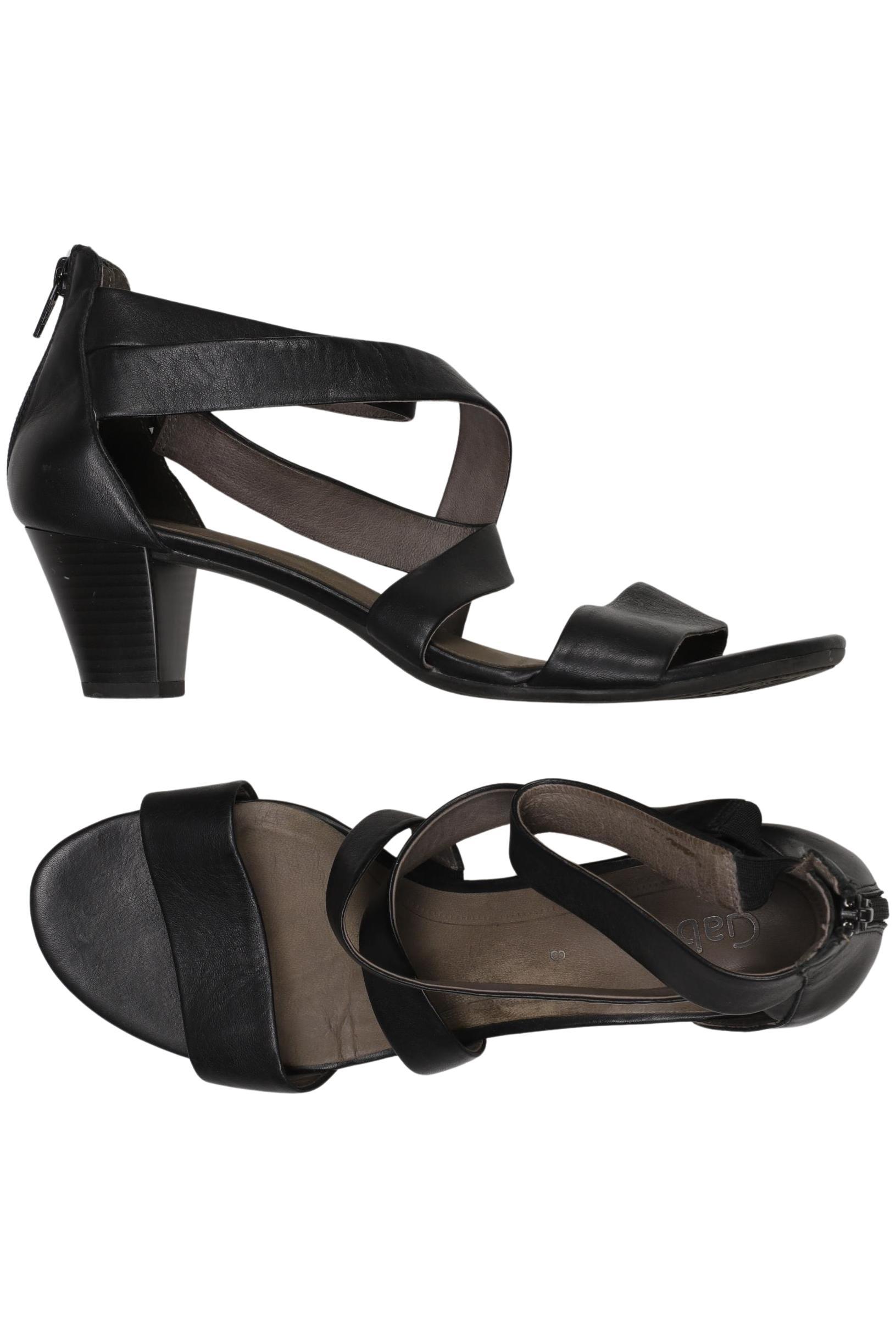 

Gabor Damen Sandale, schwarz, Gr. 8