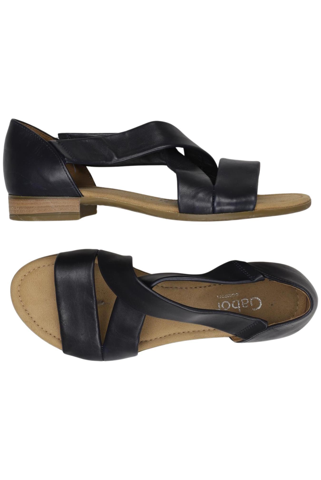 

Gabor Damen Sandale, marineblau, Gr. 6