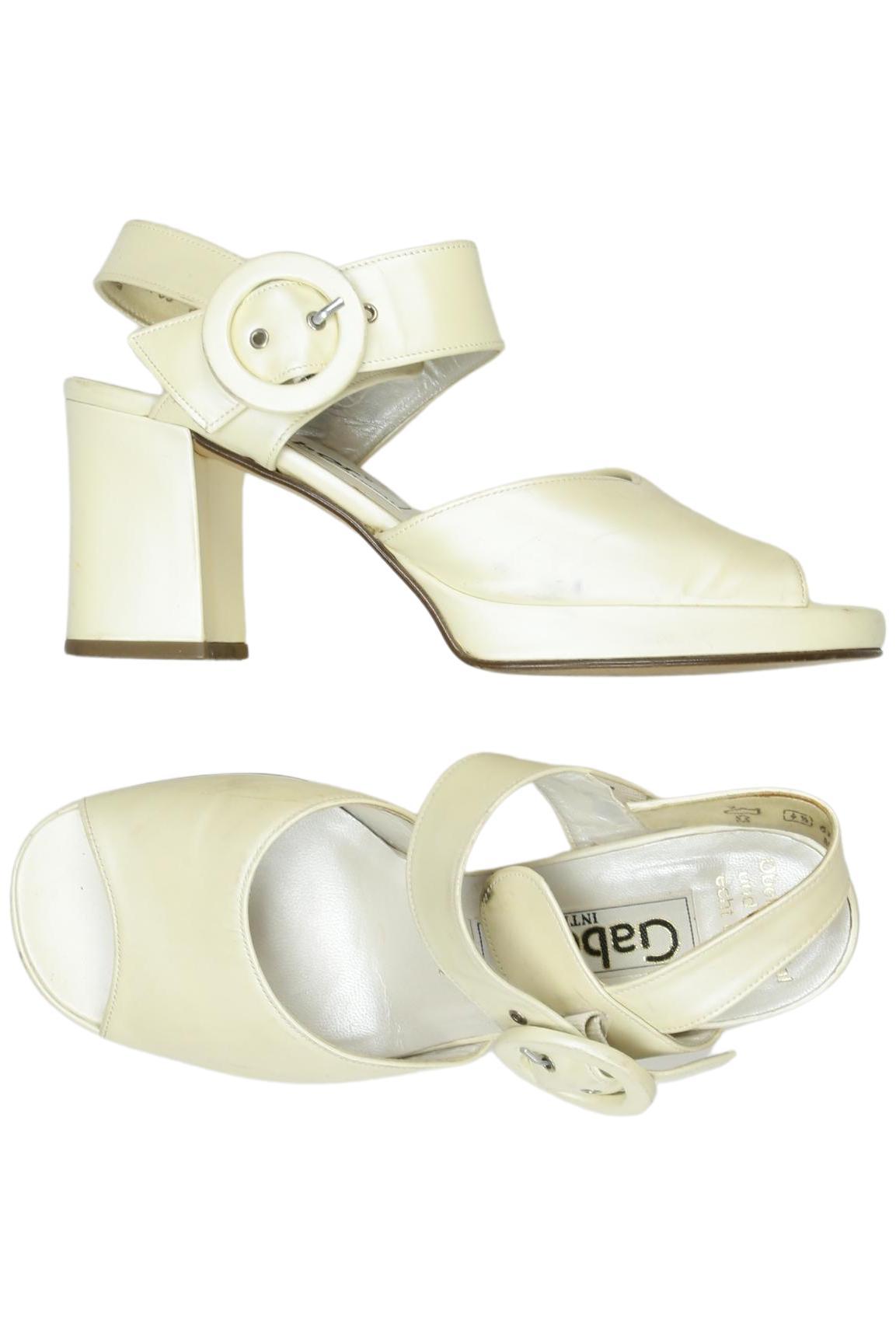 

Gabor Damen Sandale, cremeweiß, Gr. 4.5