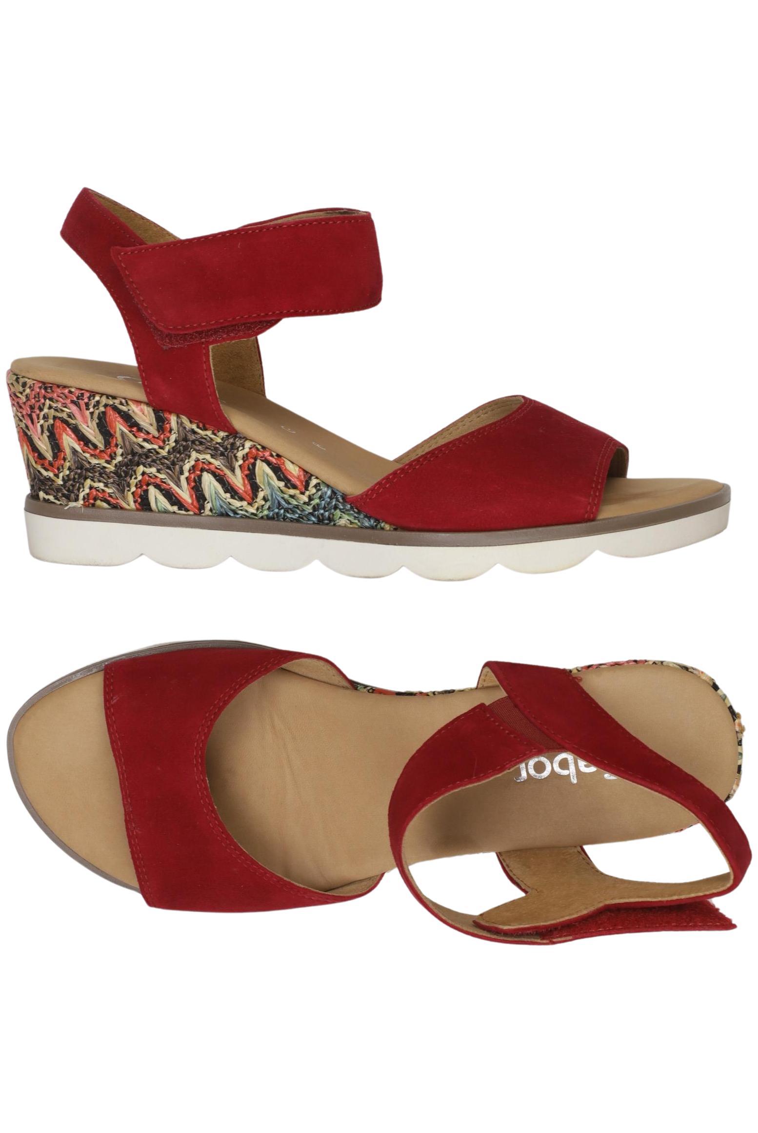 

Gabor Damen Sandale, rot, Gr. 6