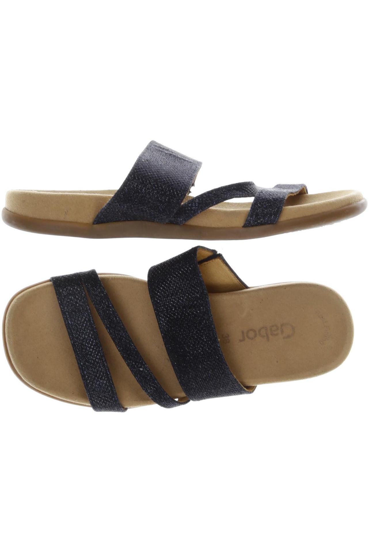 

Gabor Damen Sandale, schwarz, Gr. 38