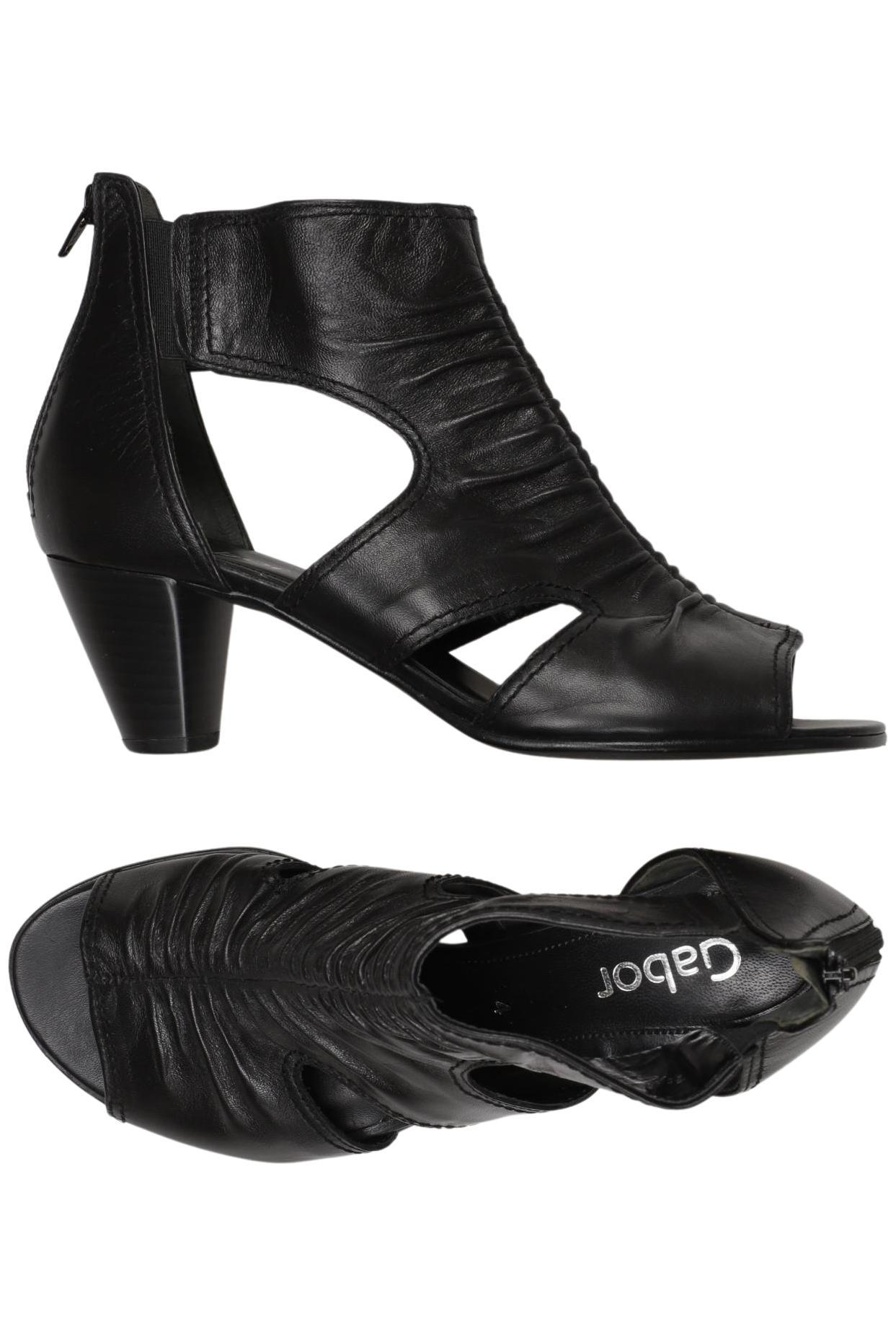 

Gabor Damen Sandale, schwarz, Gr. 4