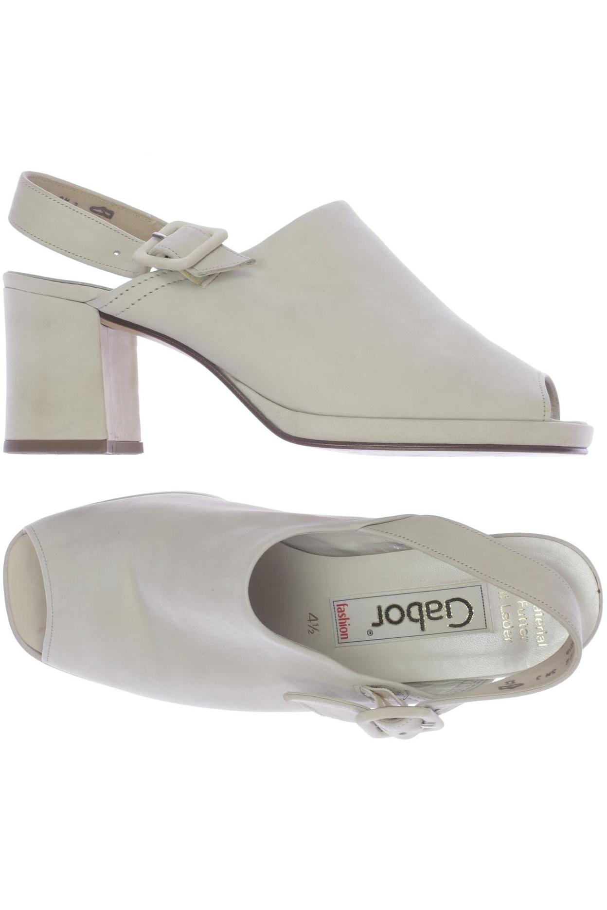 

Gabor Damen Sandale, cremeweiß, Gr. 4.5