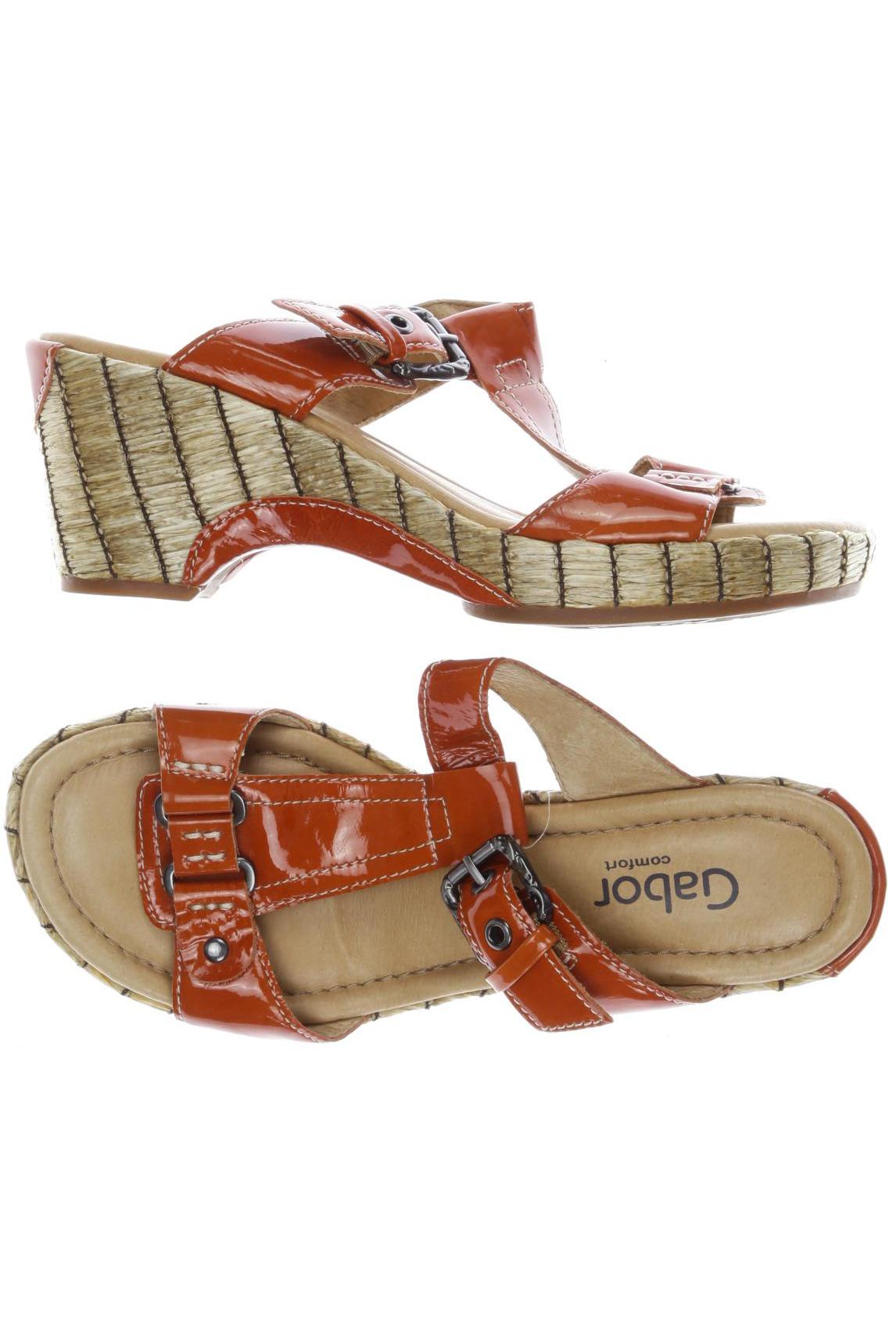 

Gabor Damen Sandale, orange, Gr. 5