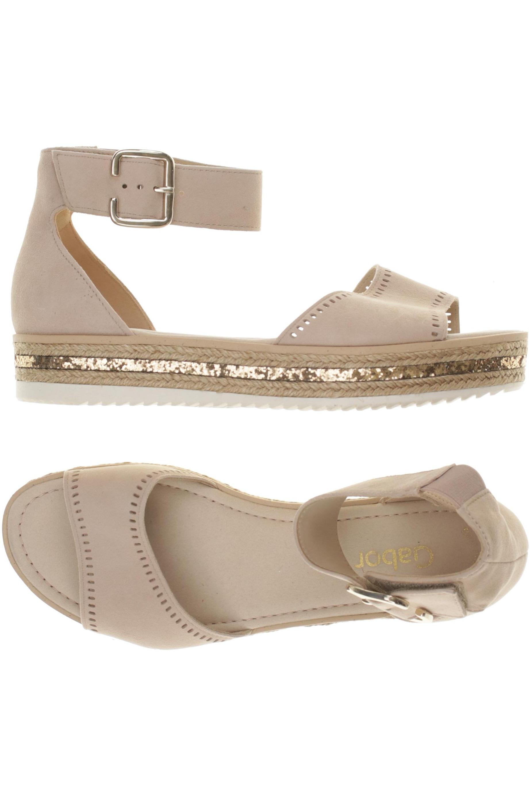 

Gabor Damen Sandale, beige, Gr. 6