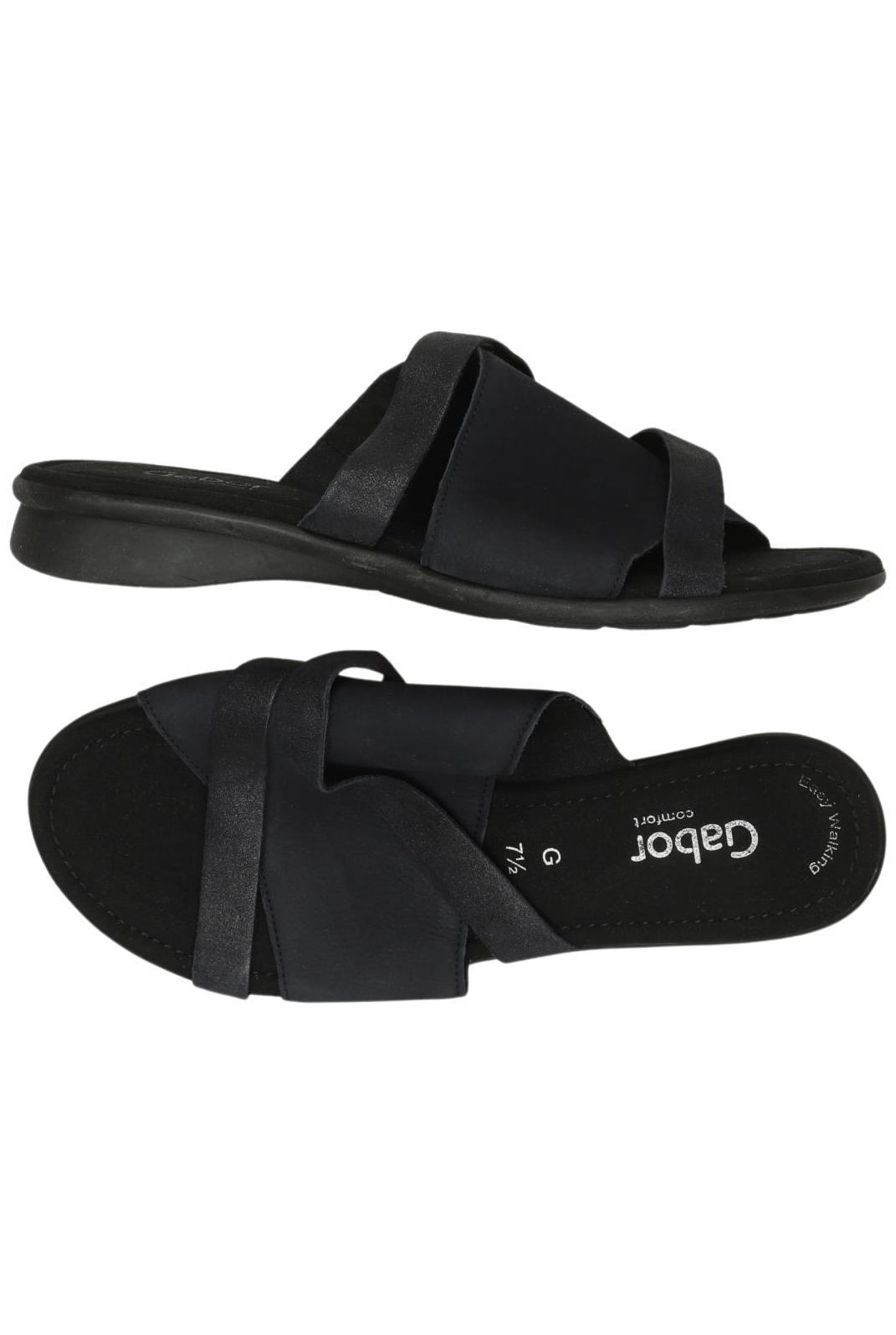 

Gabor Damen Sandale, schwarz, Gr. 7.5