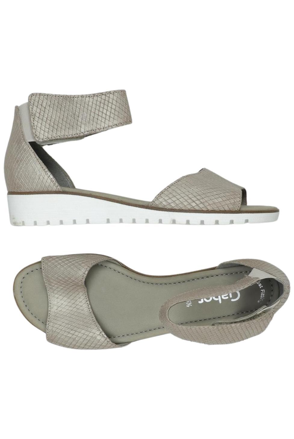 

Gabor Damen Sandale, beige, Gr. 6.5