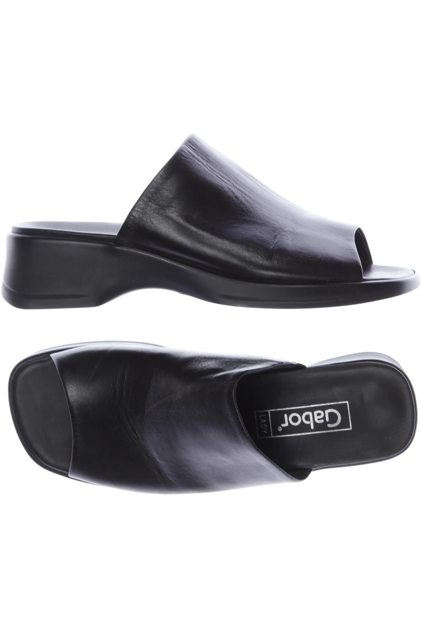 

Gabor Damen Sandale, schwarz, Gr. 3.5