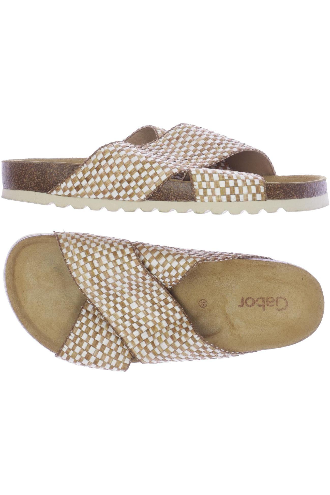 

Gabor Damen Sandale, beige, Gr. 38