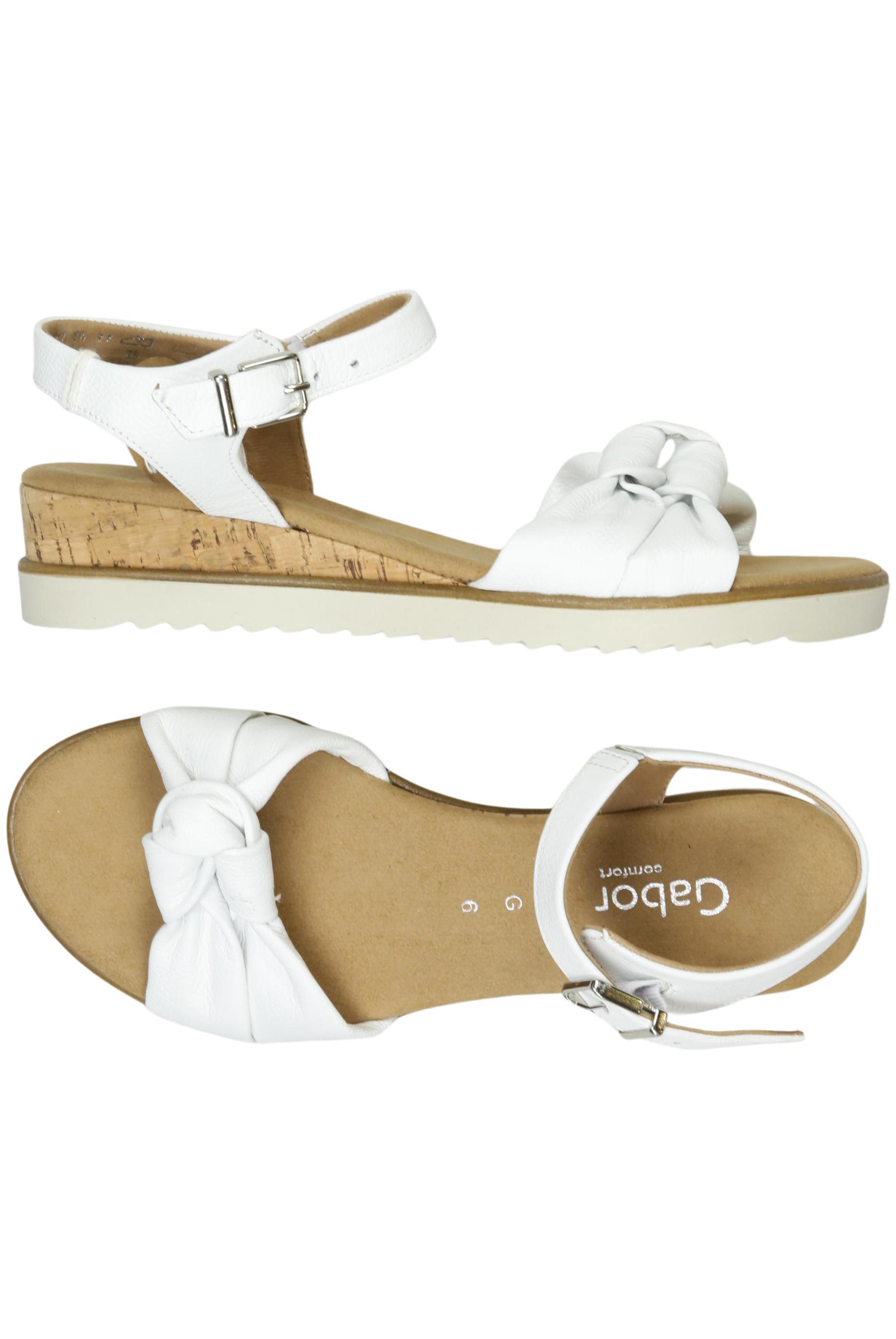 

Gabor Damen Sandale, weiß, Gr. 6