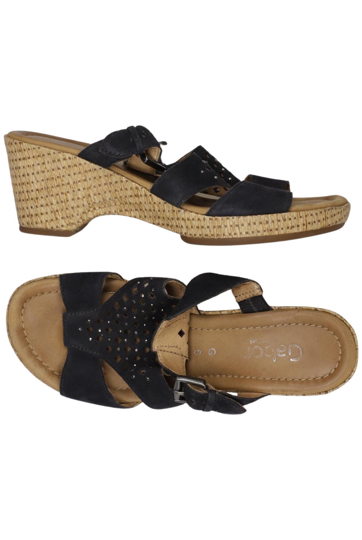 

Gabor Damen Sandale, marineblau, Gr. 6