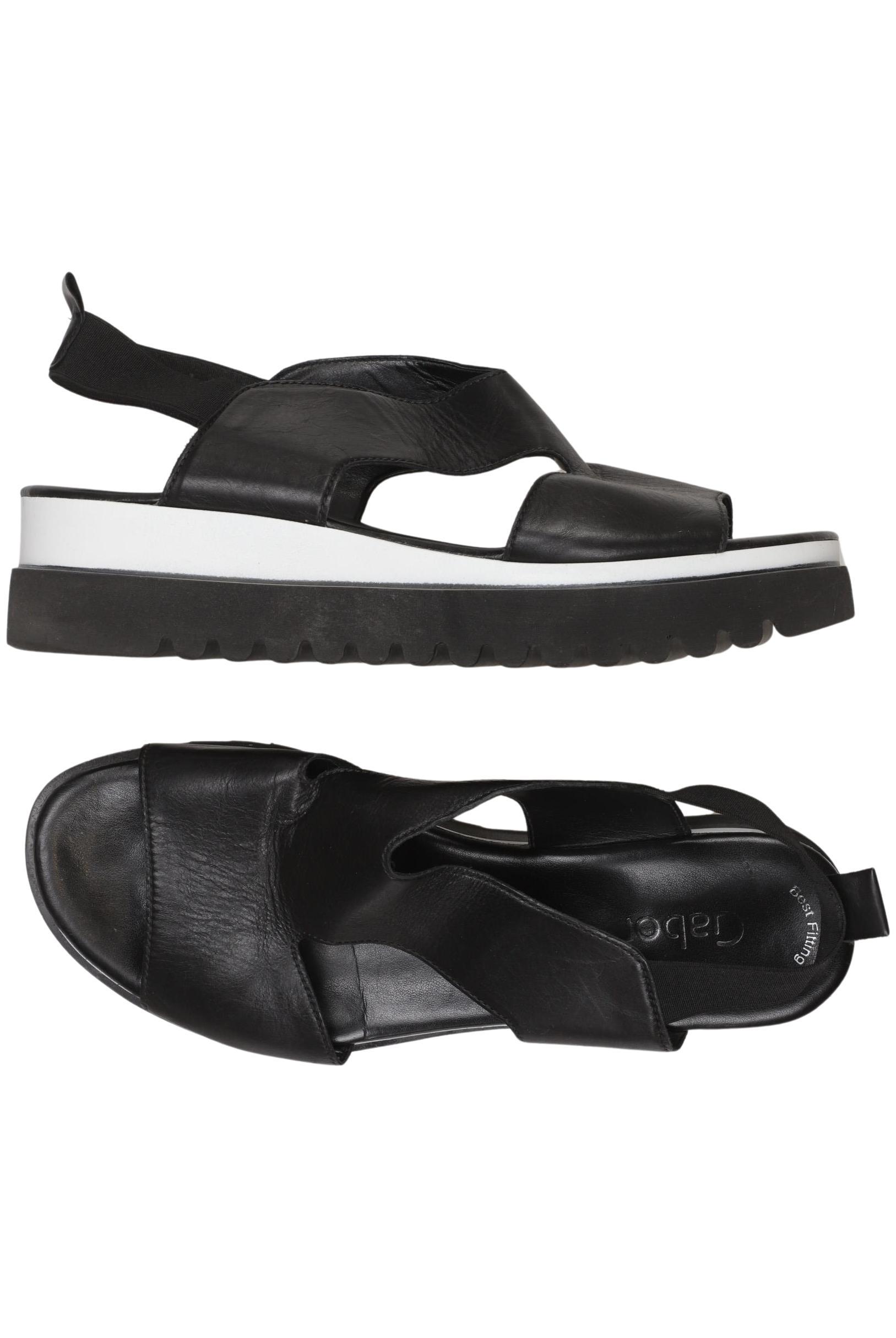 

Gabor Damen Sandale, schwarz, Gr. 7