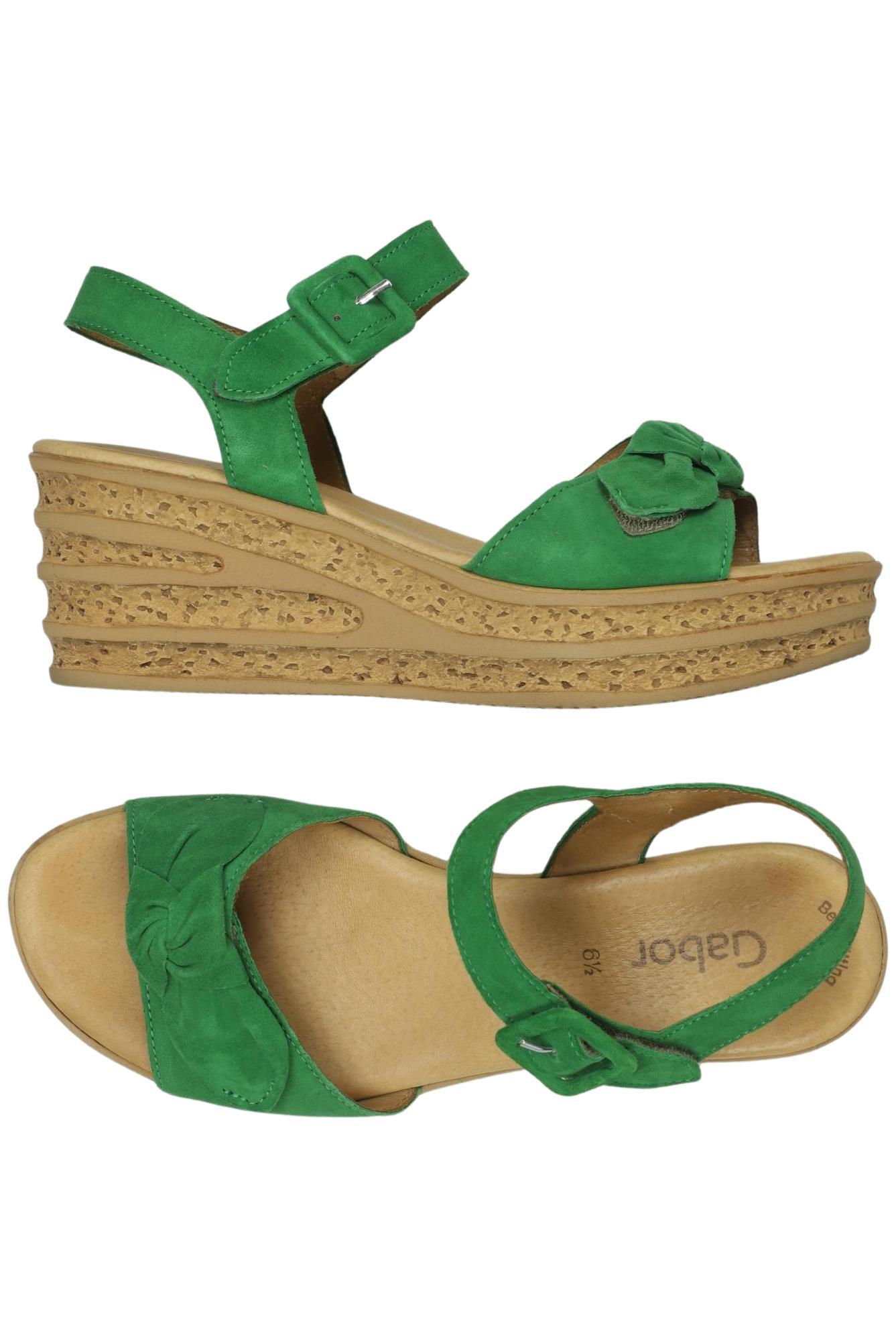

Gabor Damen Sandale, grün, Gr. 6.5