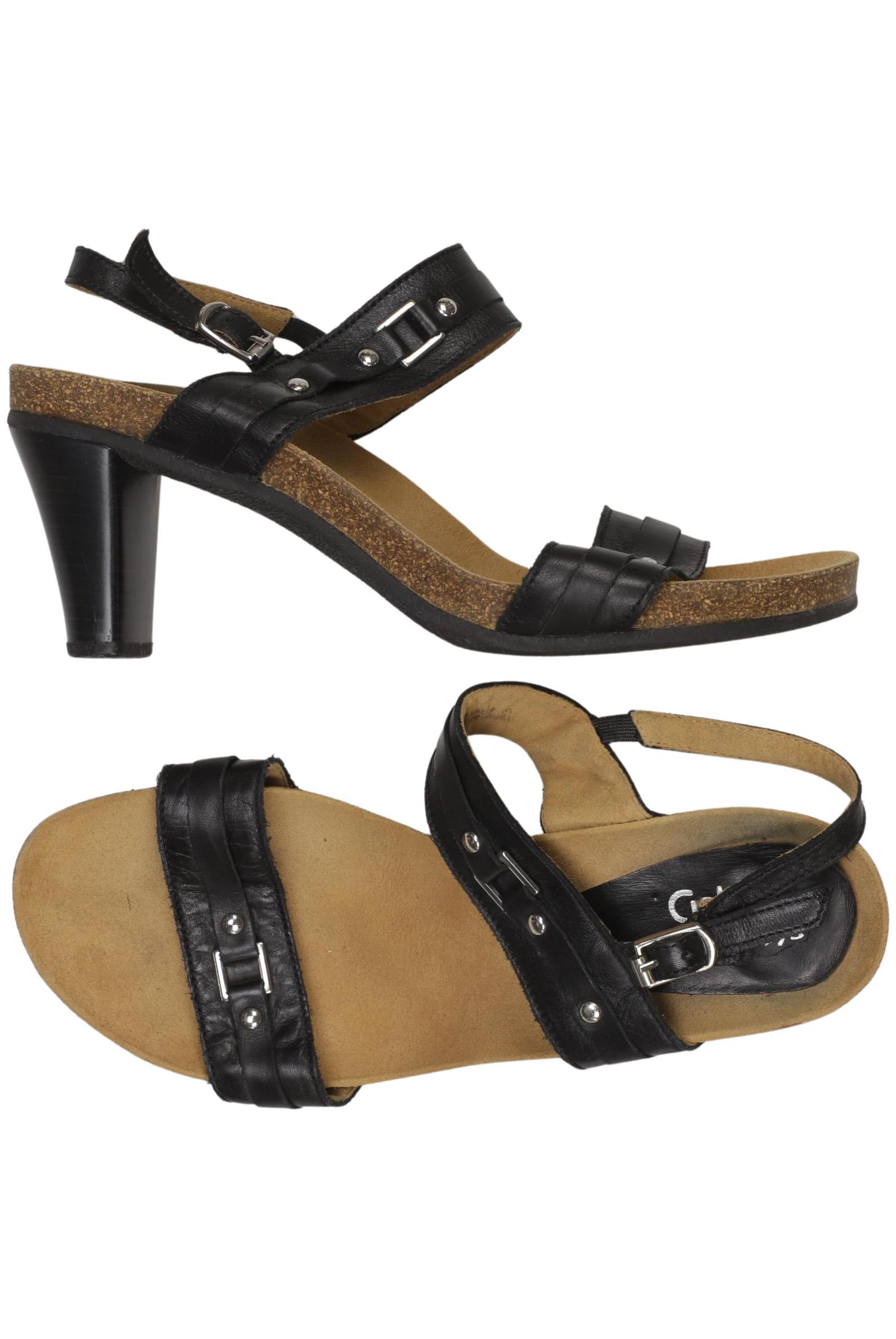 

Gabor Damen Sandale, schwarz, Gr. 39