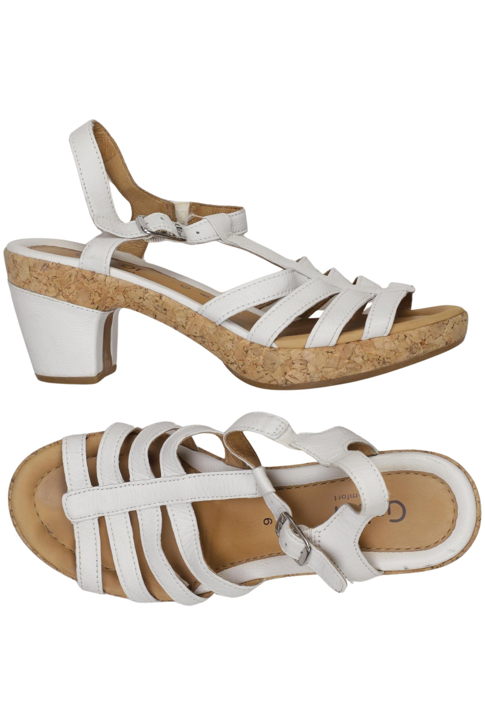 

Gabor Damen Sandale, weiß, Gr. 6