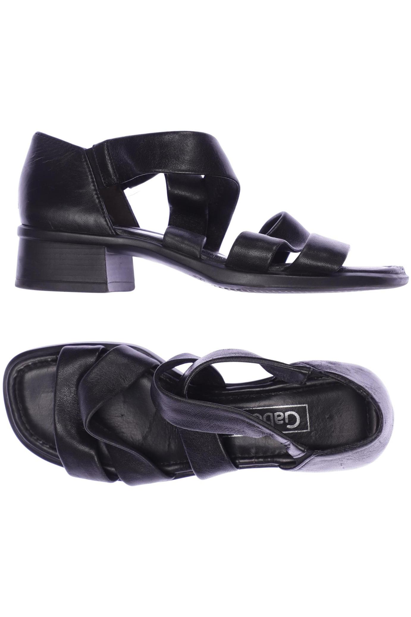 

Gabor Damen Sandale, schwarz, Gr. 3.5