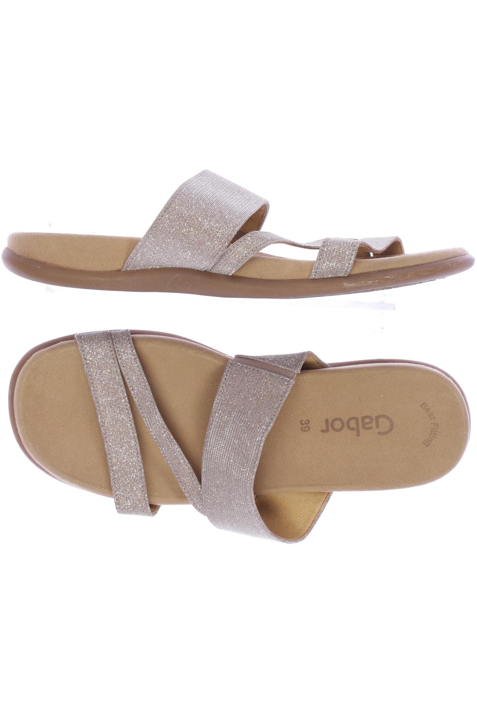 

Gabor Damen Sandale, beige, Gr. 39