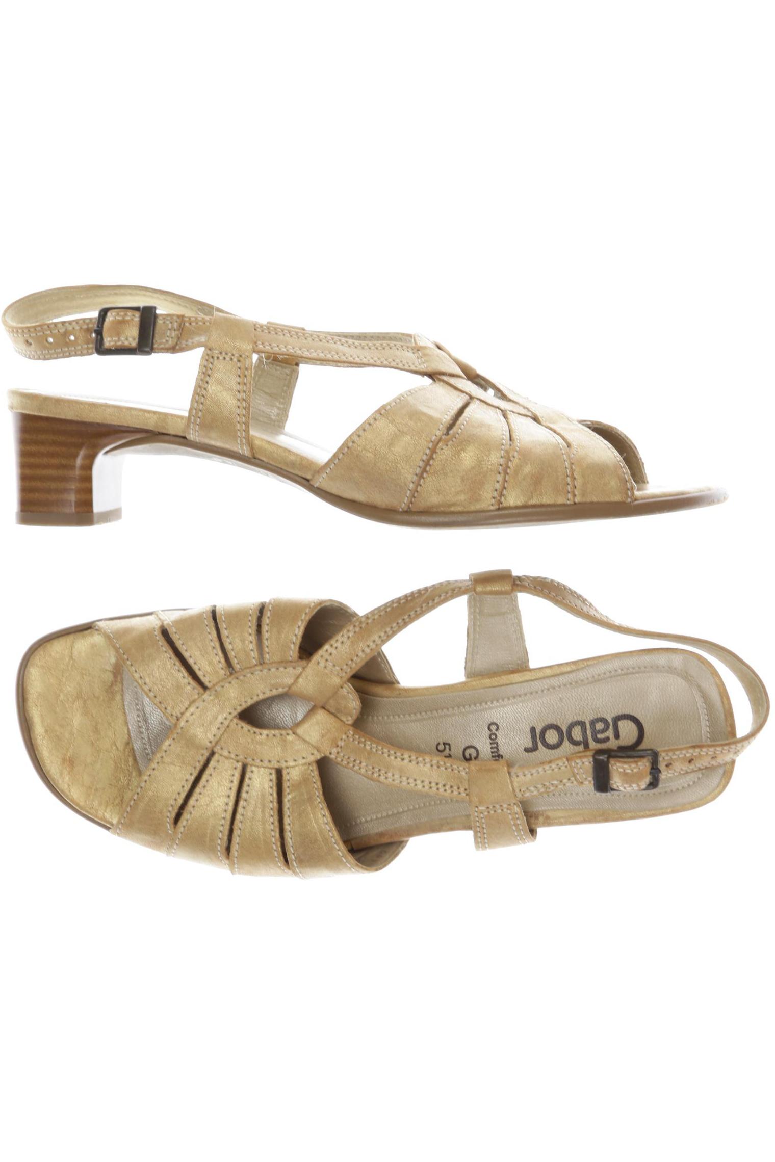 

Gabor Damen Sandale, beige, Gr. 5.5